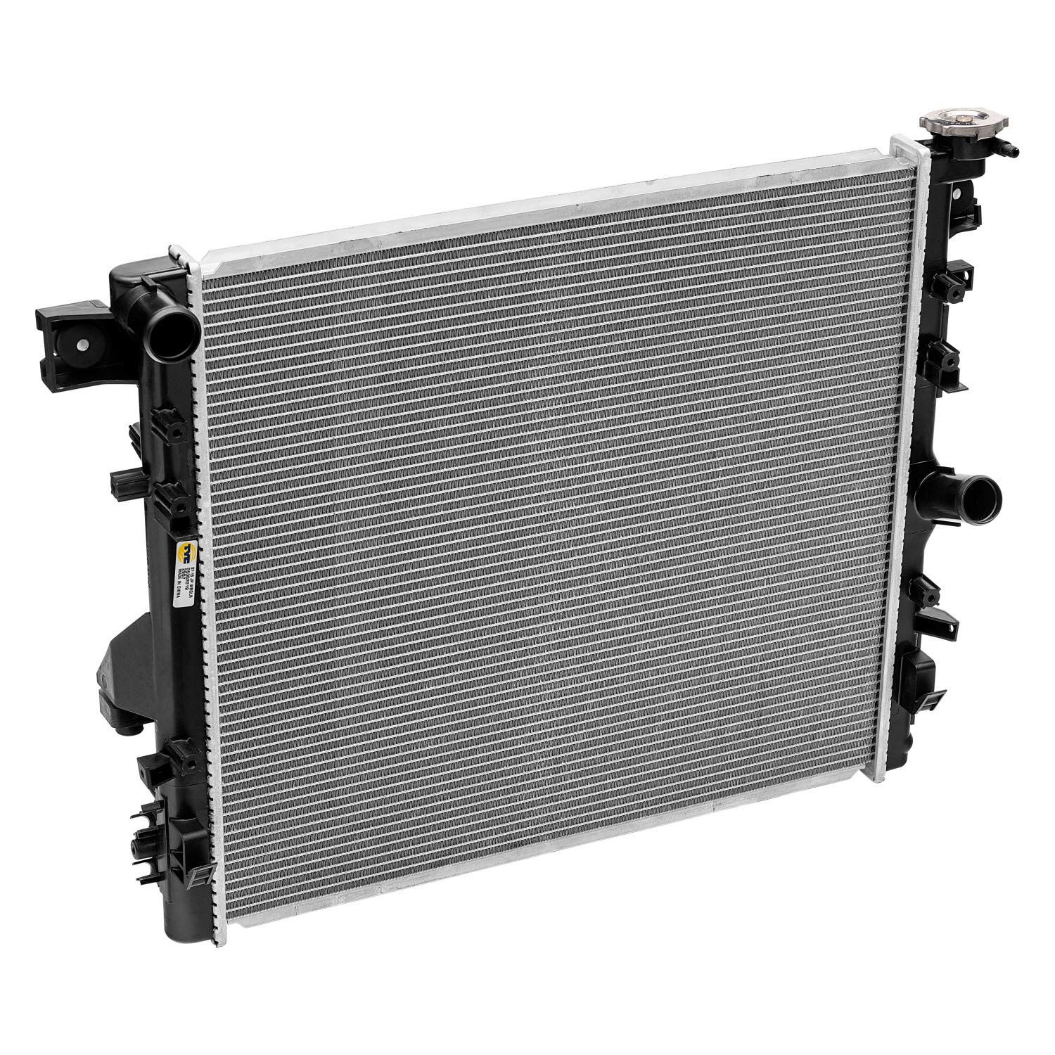 17101.38 | Omix-Ada | Radiator, 1 Row | OE Reference: 55056633AB | Fits 2007-2018 Jeep Wrangler JK 3.6L / 3.8L