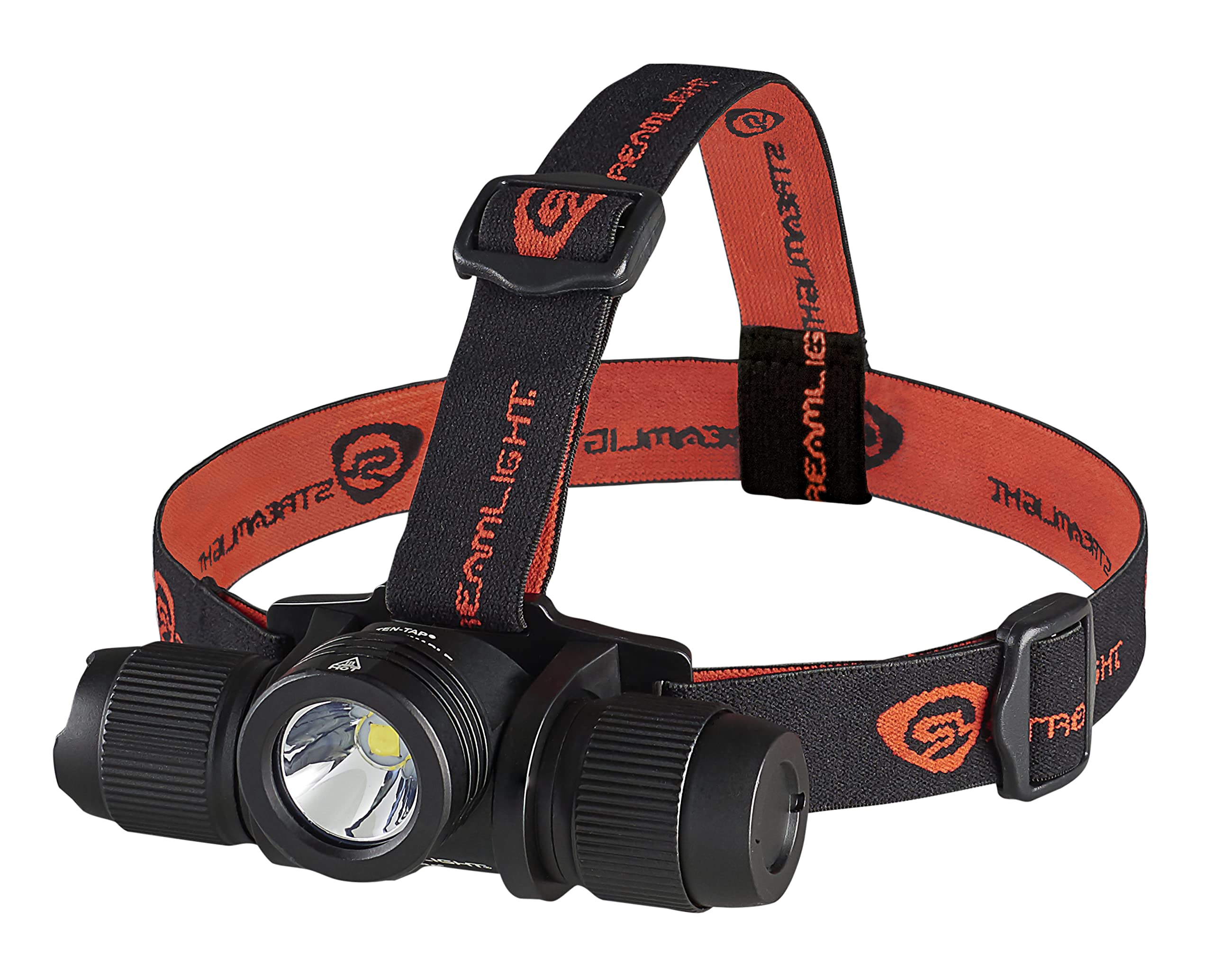 ProTac 2.0 Streamlight 2000-Lumen Headlamp with Rechargeable Battery, Strap, Black