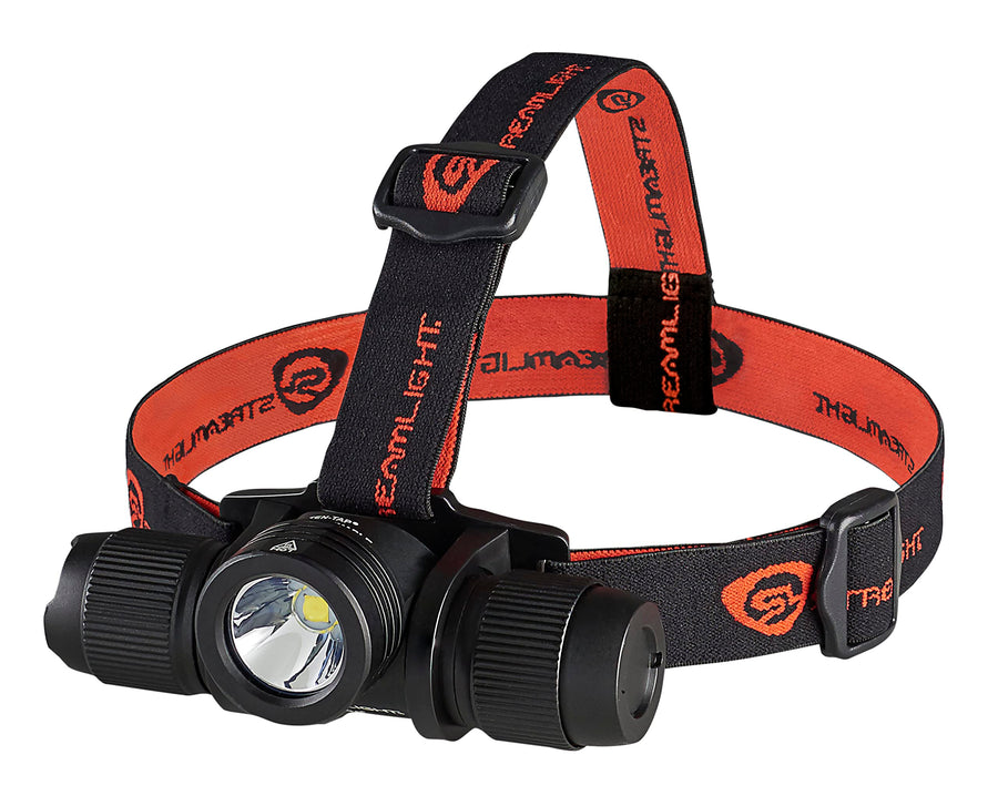 ProTac 2.0 Streamlight 2000-Lumen Headlamp with Rechargeable Battery, Strap, Black