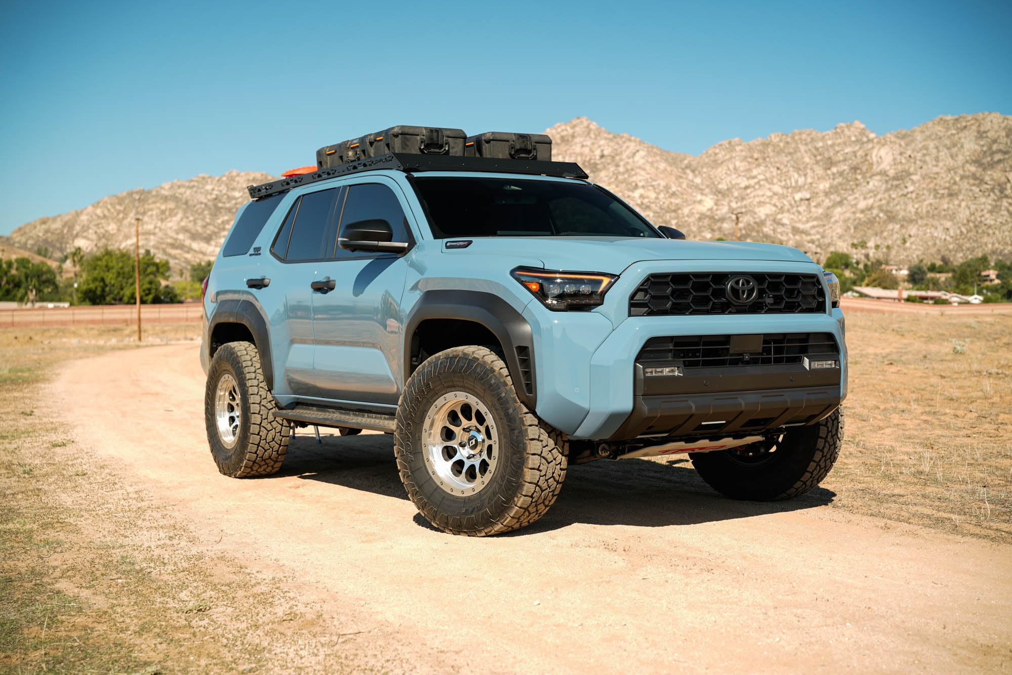 Offroad DV8 Spec Series Roof Rack for 2025-2026 Toyota 4Runner | Strong & Sleek Design for Securely Transporting Your Gear in Style | Side & Rear Light Mounts | Aluminum & Steel Construction
