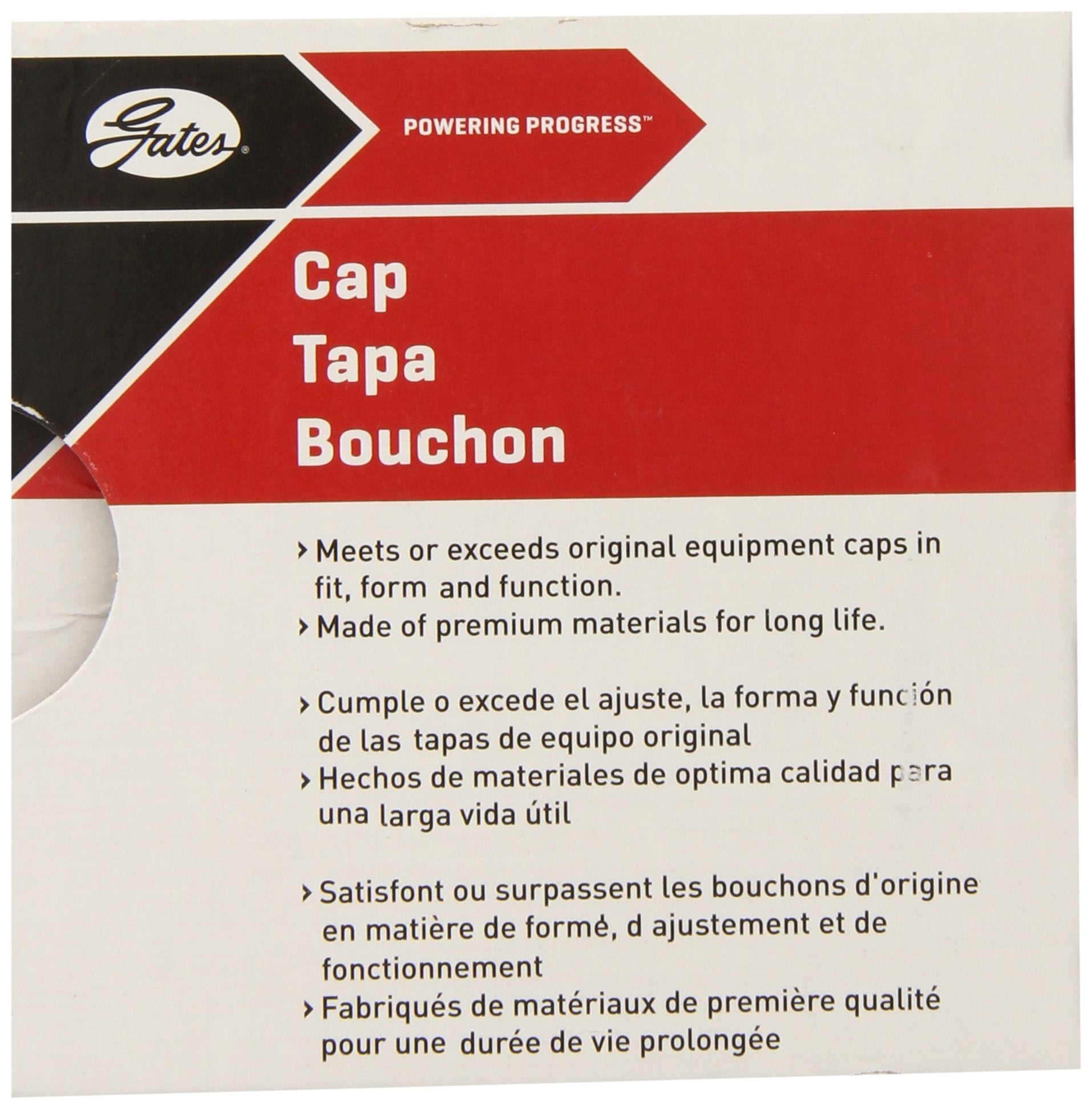 OE Equivalent Gates 31847 Fuel Tank Cap