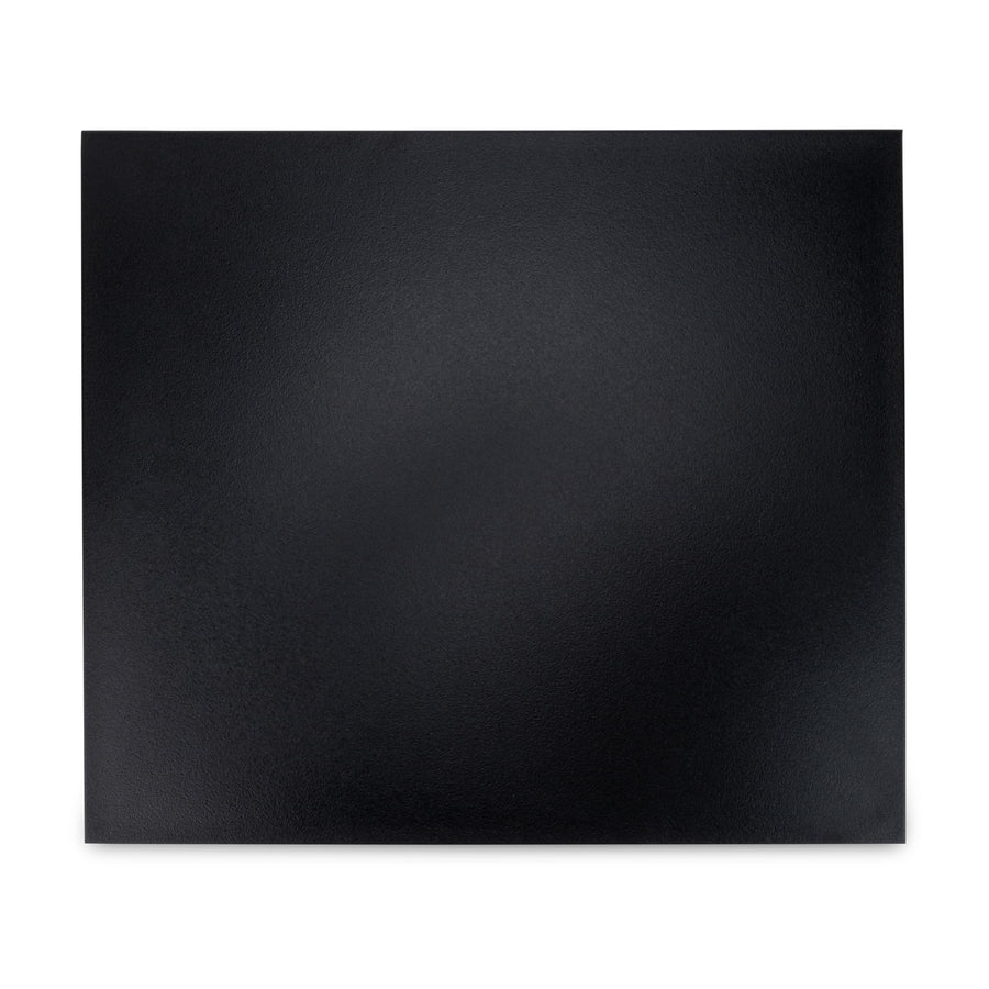 Camco RV Stove Topper & Cutting Board Decor Mate – Black, Non-Skid, Durable Polyethylene – Adds Counter Space & Eliminates Rattling – 17" x 19.5" x 0.5" (43704)