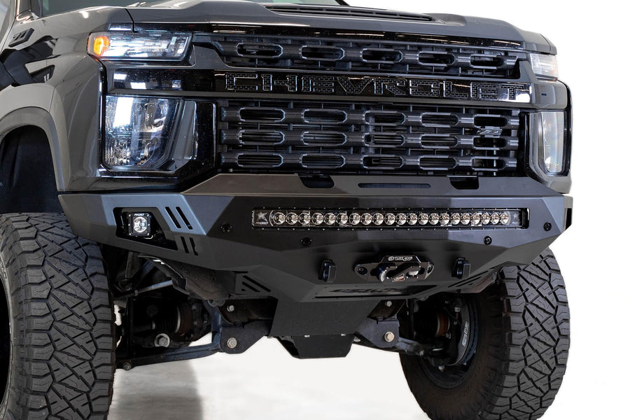 2020-2022 Chevy 2500/3500 Addictive Desert Designs Stealth Fighter Front Bumper F271202890103