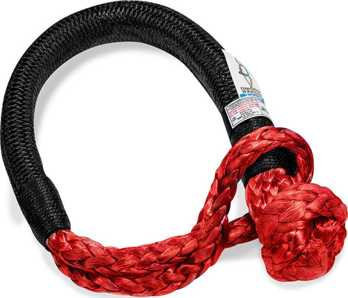 55 Factor Extreme Duty 1-1/8" x 24" Soft Shackle, 294,000 lbs. Minimum Breaking Strength