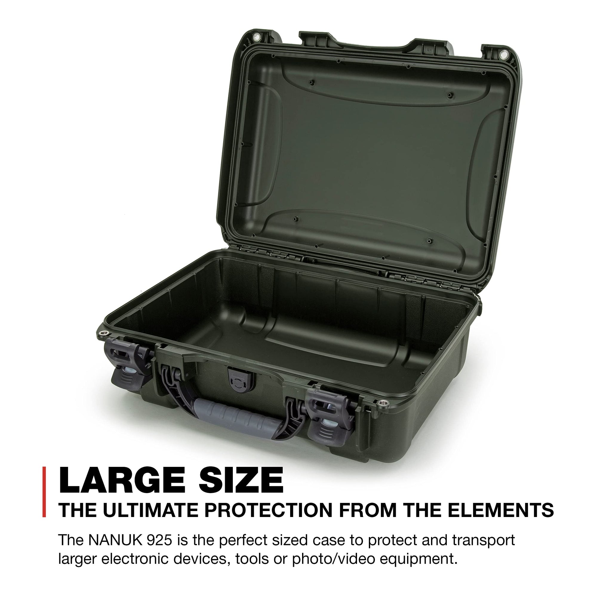 925 Waterproof Hard Case Nanuk 925-0006, Empty, Olive