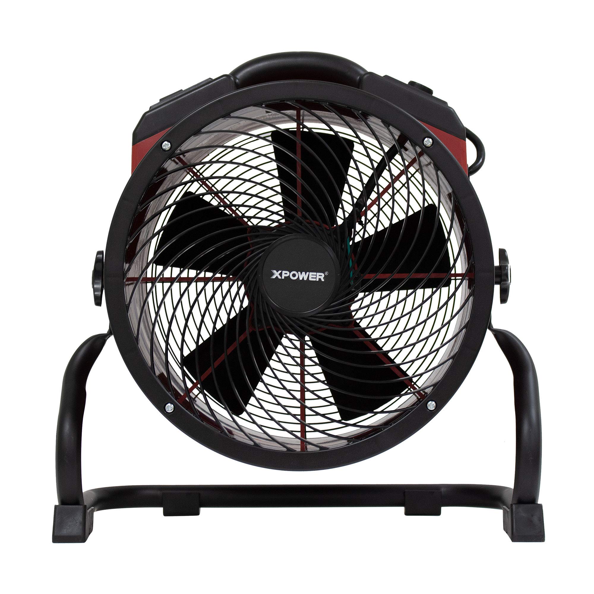 XPOWER Professional X-39AR Axial Fan with Sealed Motor (1/4 HP) for Water Damage Restoration and Powerful Focused Air Circulation up to 60 feet (Blue)