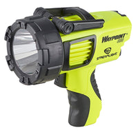 Streamlight WayPoint 44910 400 1400-Lumen 400,000-Candela Rechargeable Handheld LED Spotlight for Outdoor, Marine, and Emergency Use, Yellow