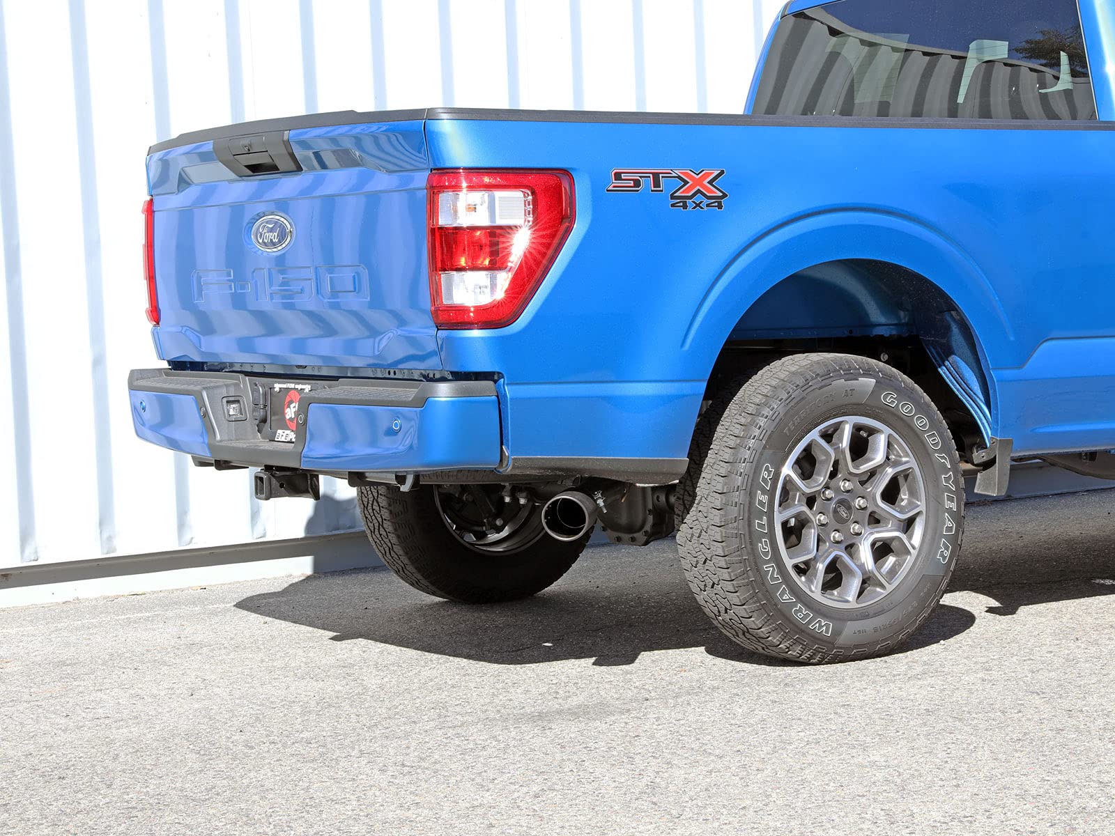 aFe POWER Apollo GT Series 3 IN to 3-1/2 IN 409 SS Cat-Back Exhaust System w/Black Tip, fits Ford F-150 2021 V6-2.7L/3.5L (tt)/V8-5.0L