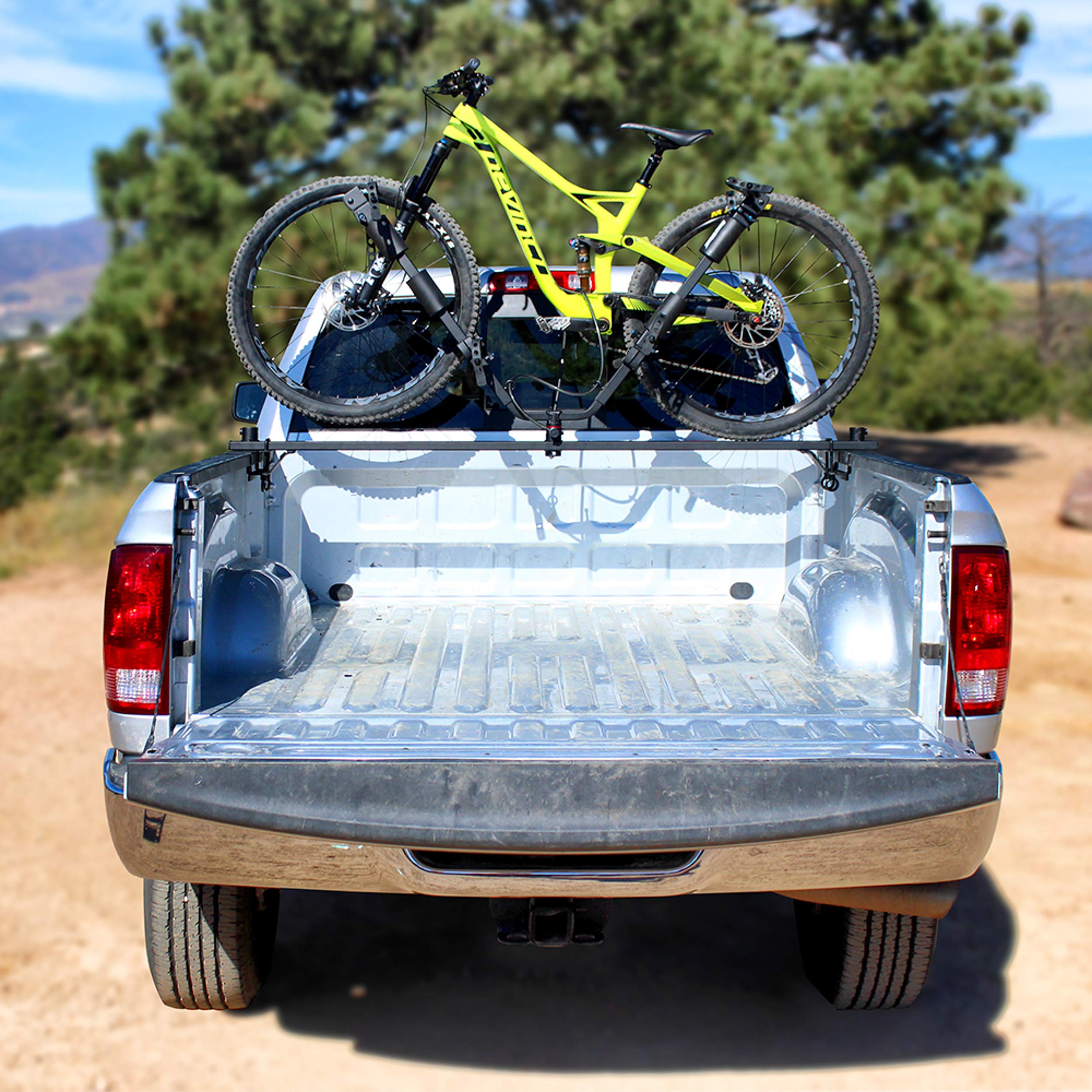 2-Bike Carrier Full Nelson, Truck Bed Mount V-Rack (Expandable to 6 Bike)