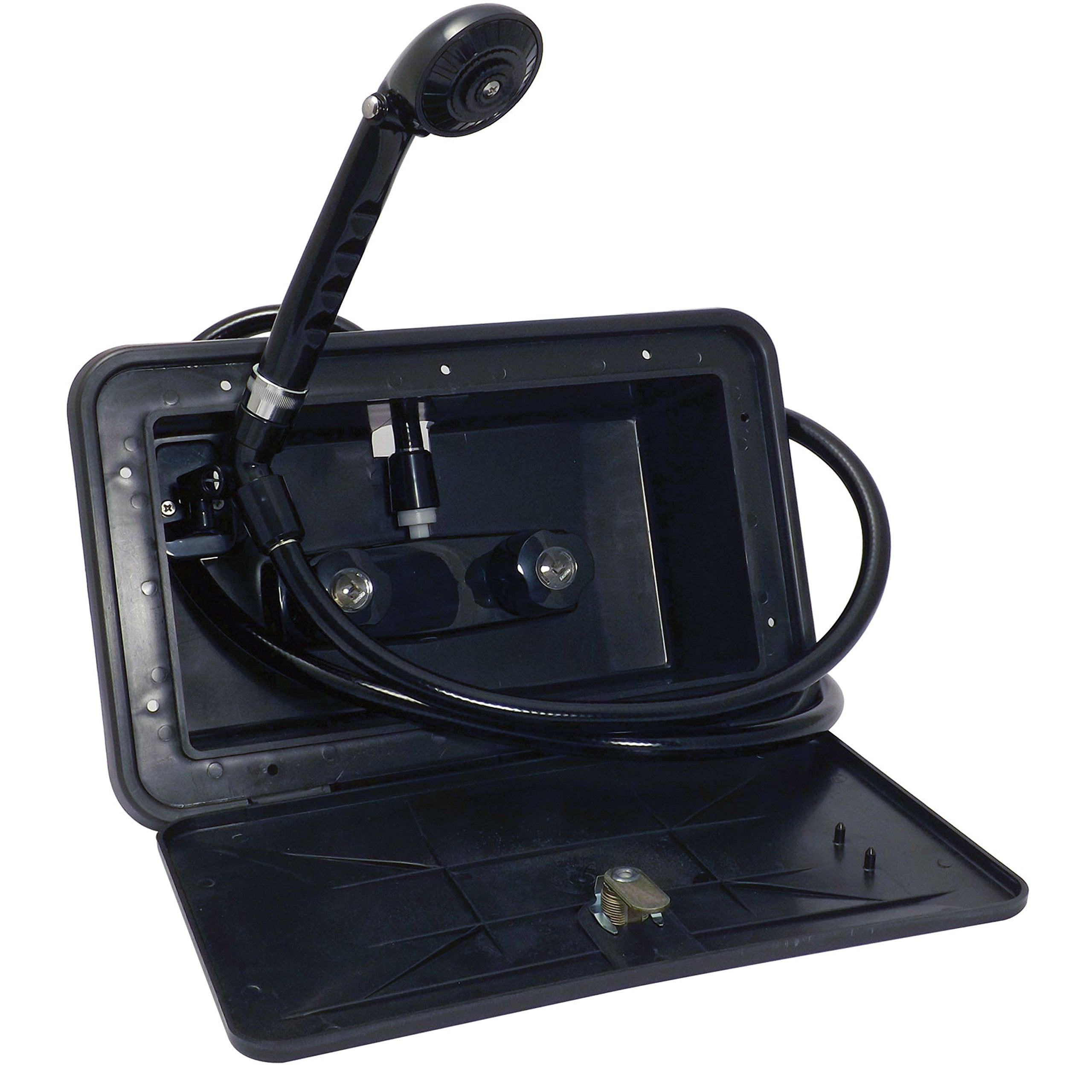 Phoenix Faucets Exterior Shower Kit PF266701 Box with 59" Vinyl Hose - Black