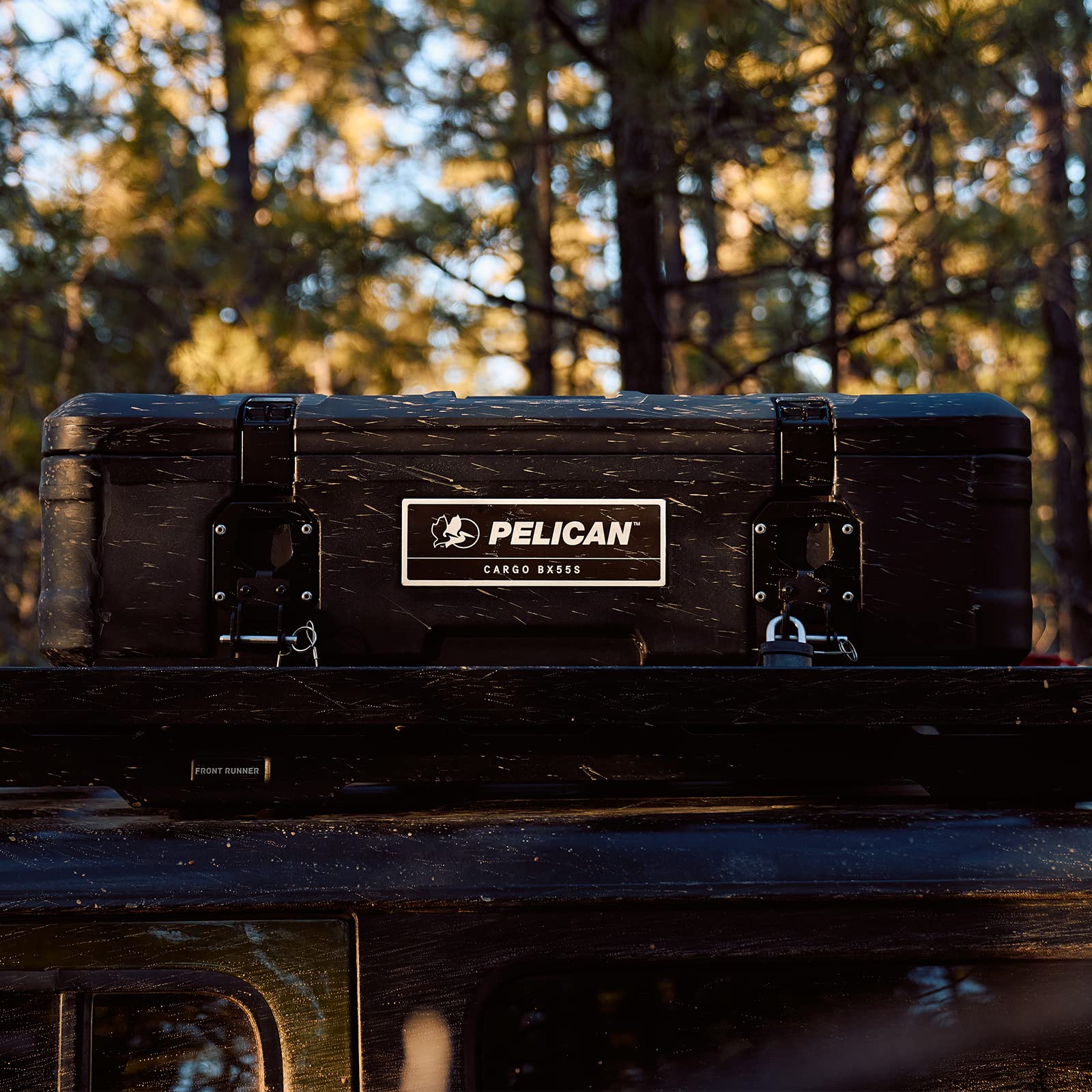 RFMTTC2 Roof Mount Tubular Clamp Kit - Pelican Cargo Case (Compatible with Cases BX140R BX55S BX85S)