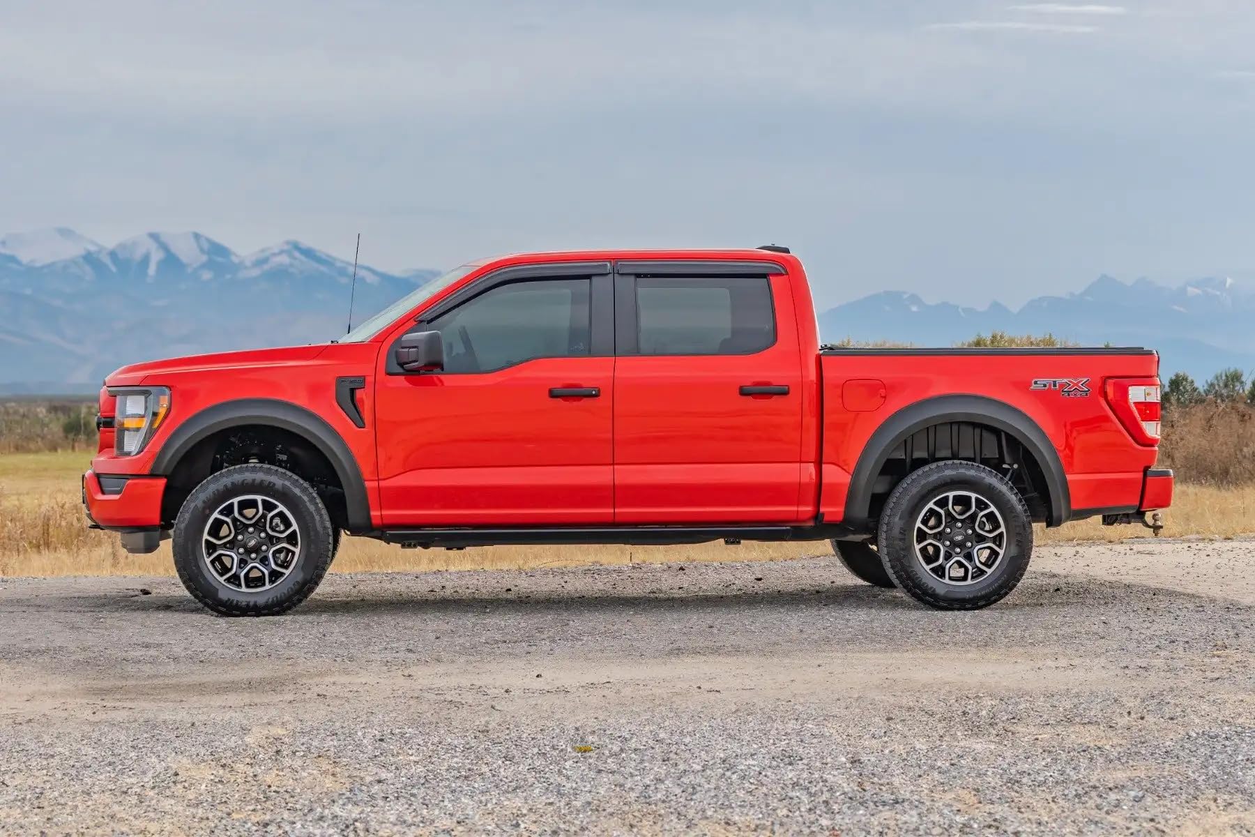 Rear Wheel Well Liners Rough Country for Ford F-150 (2021-2025) - Heavy-Duty Rear Fender Liners for Mud & Debris Protection, Made in USA