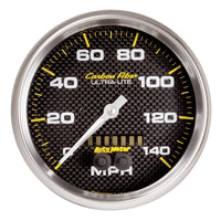 5" Auto Meter CARBON FIBER GPS Speedometer (0-140 MPH)
