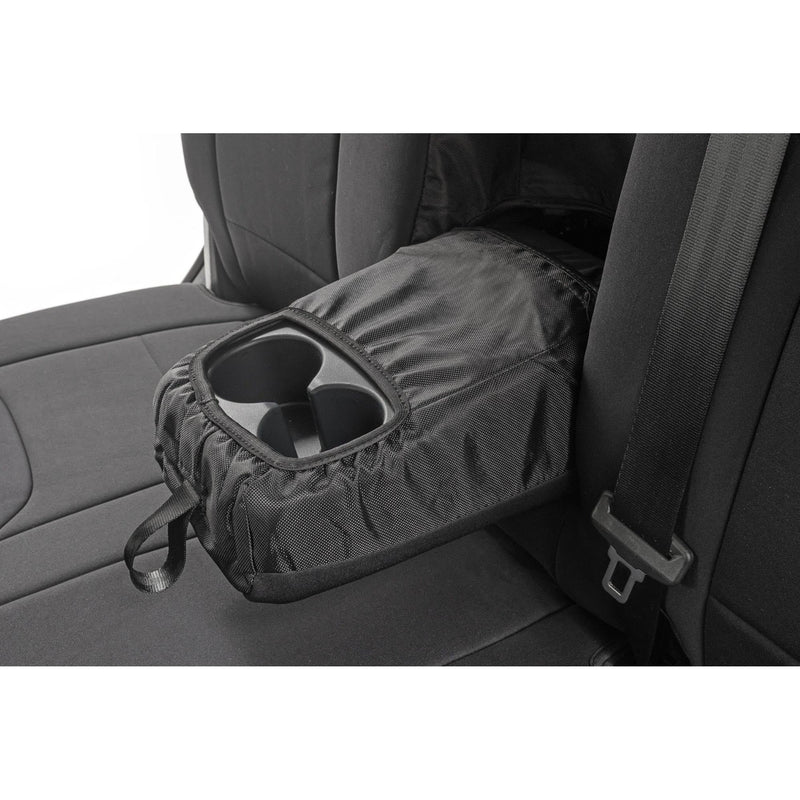 Rough Country Seat Covers Neoprene for Ford Maverick (2022-2025) with Rear Folding Armrest - Waterproof & UV Resistant, Foam Padded, Front & Rear Seat Cover Set