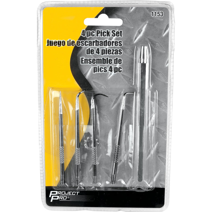 Steel Pick and Scriber Set Performance Tool 1153 - Perfect for Retrieving Small Parts and Marking Metal or Plastic