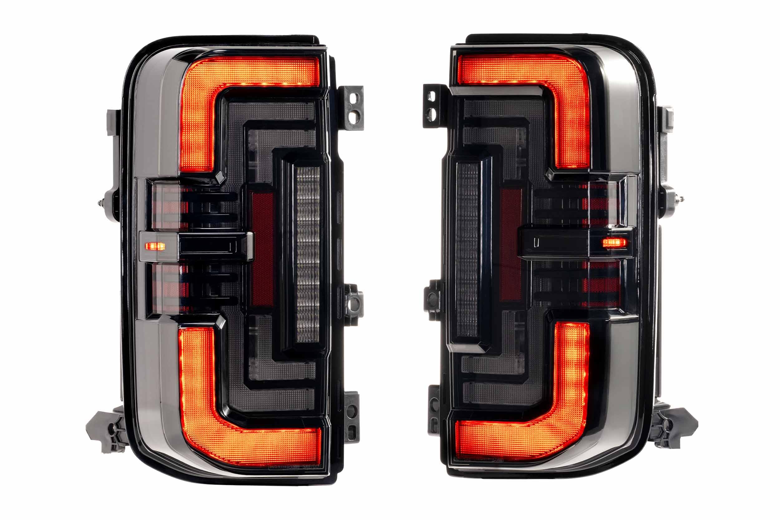 Smoked Morimoto XB LED Taillights for Ford Bronco 21+ (LF750)