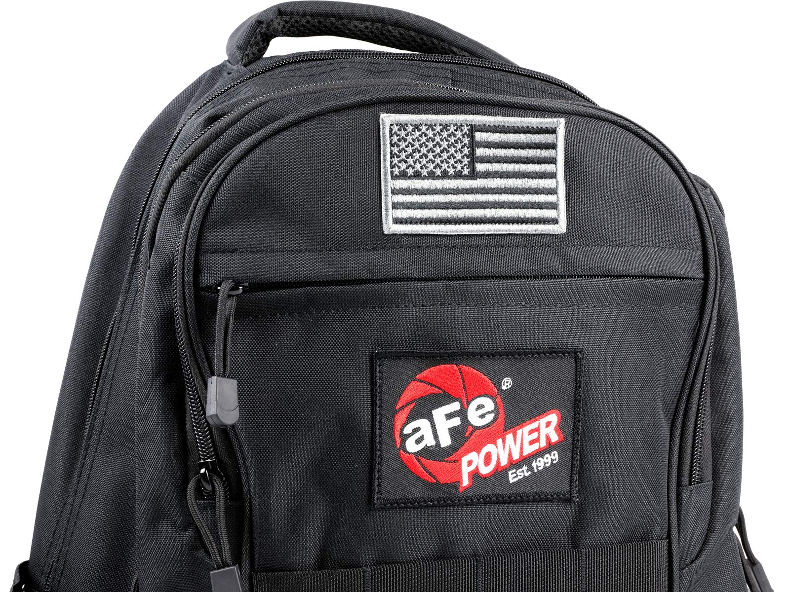aFe POWER Tactical Lightweight Backpack with USB Charging Port, Black