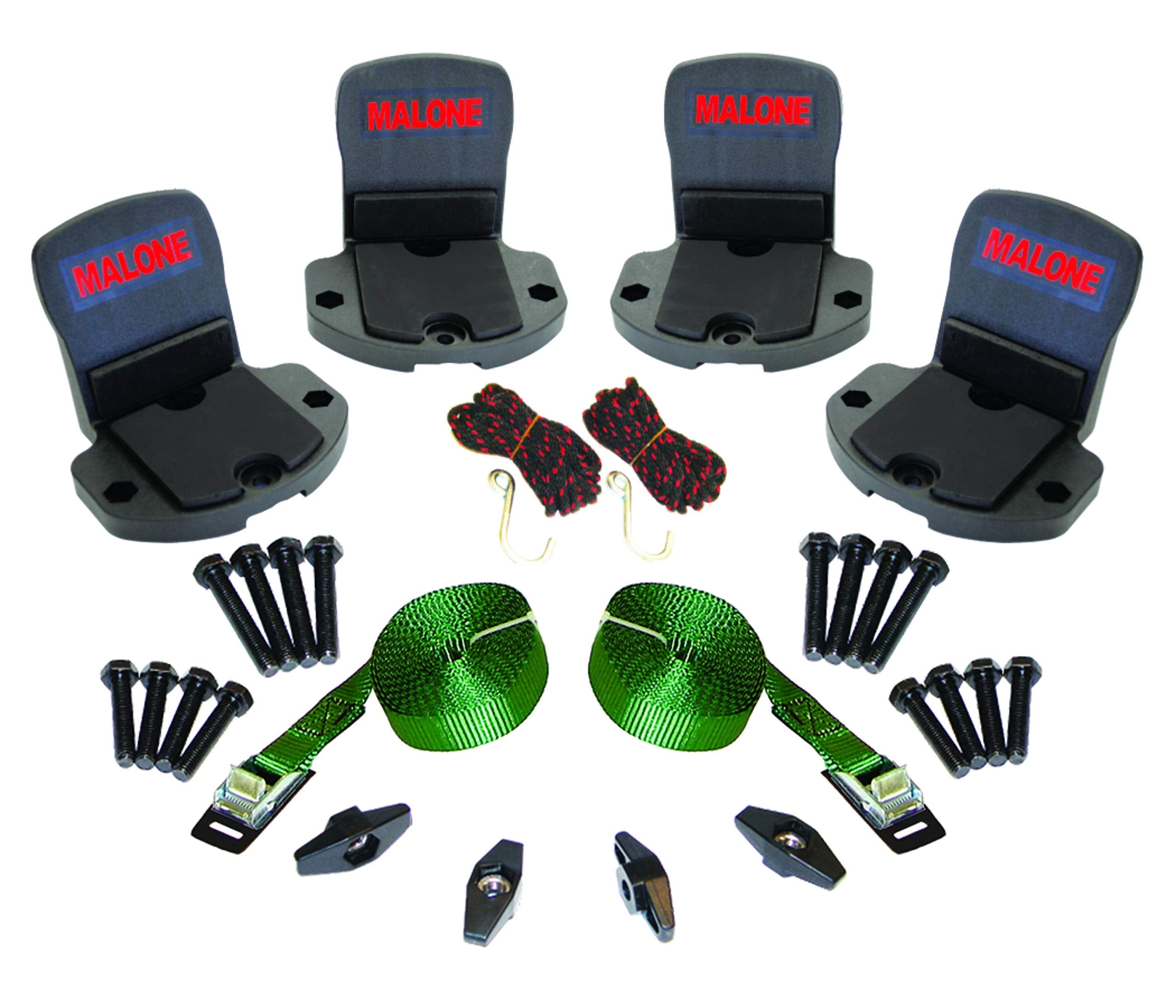 Big Foot Pro Malone Universal Car Rack Canoe Carrier with Bow and Stern Lines