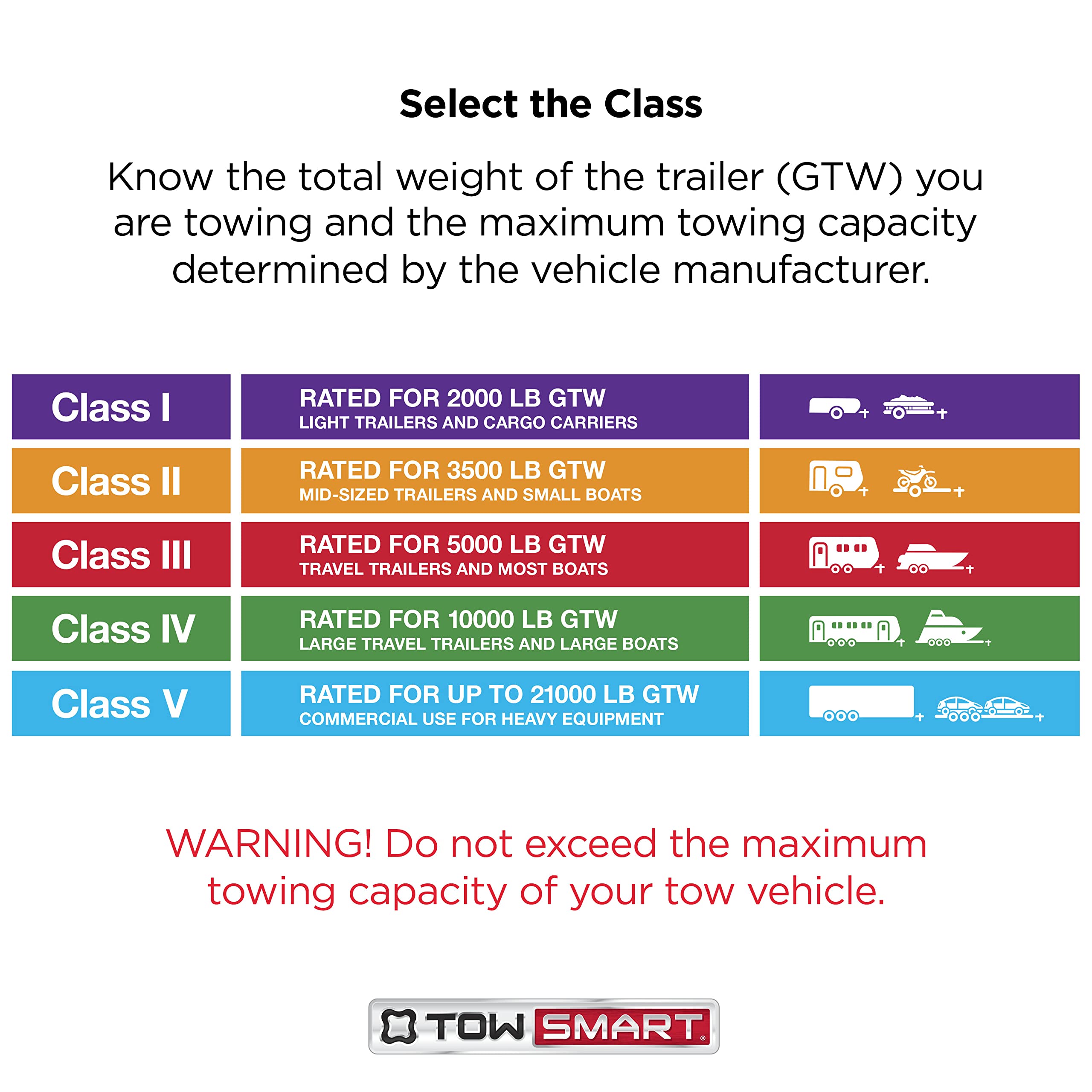 40 in. TOWSMART Towing Safety Chains with Safety Latch S Hooks - 5,000 lb. Capacity