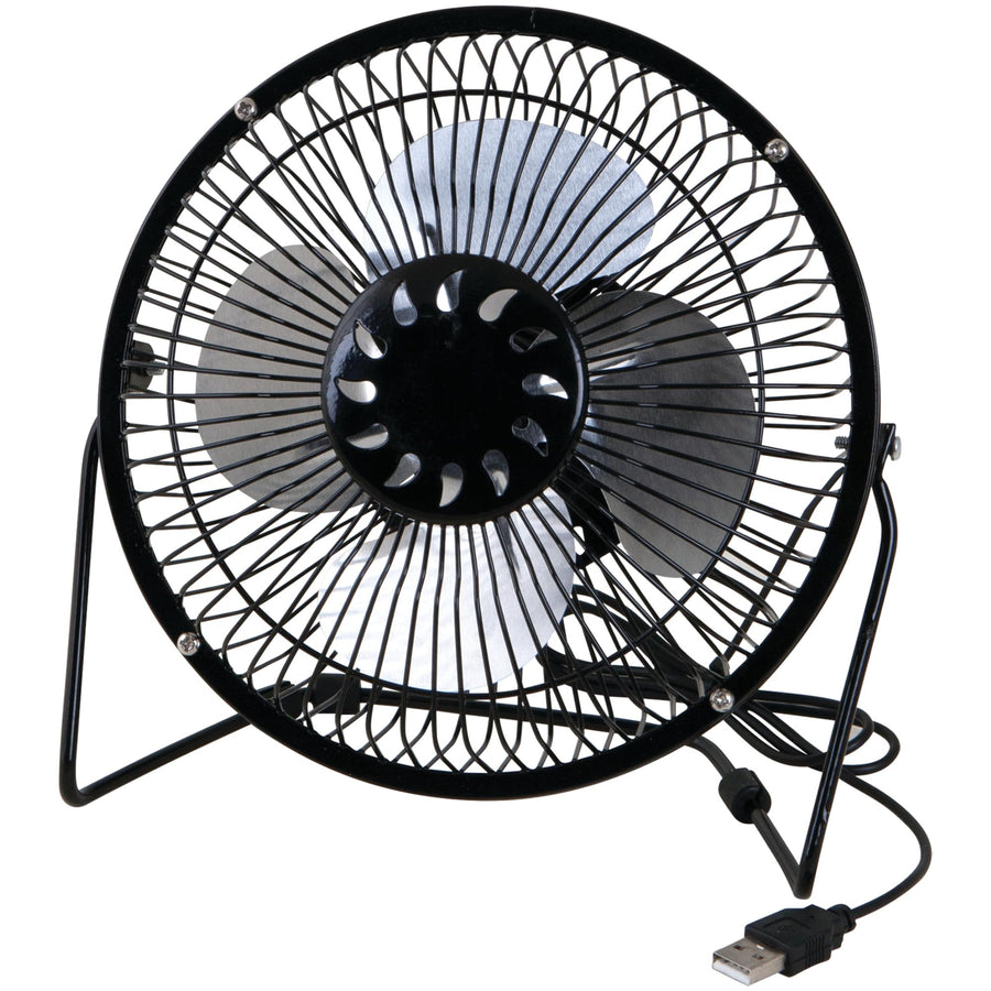 W1663 Performance Tool 6-Inch Blade (Powerful Airflow, Low Noise, Metal Design, USB Powered, Personal Table Fan, Mini Cooling Fan, Small Desk Fan, Quiet Office Fan), 1 Pack