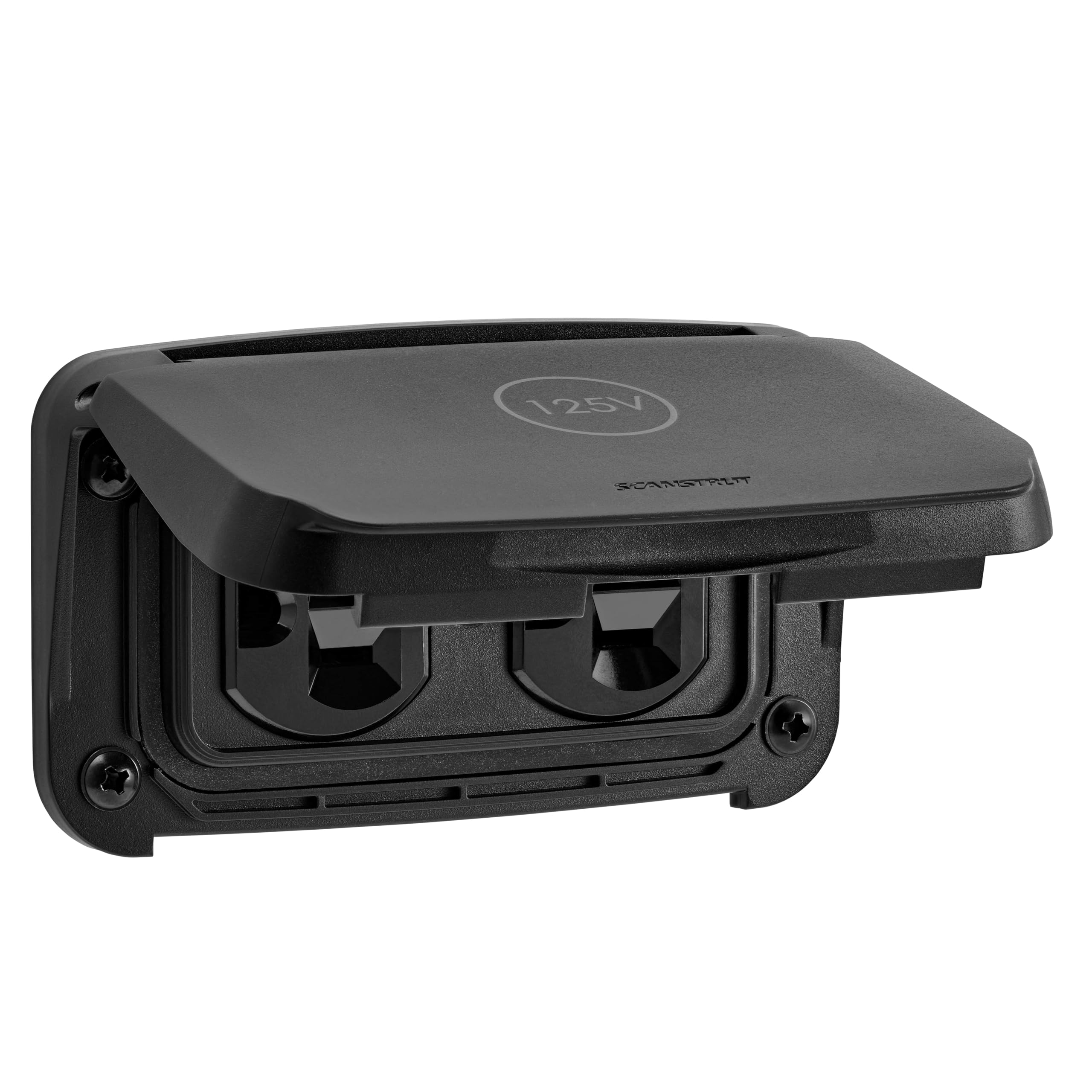 Scanstrut Ventura Series Dual 125V 20A AC Outlet SC-V-P1