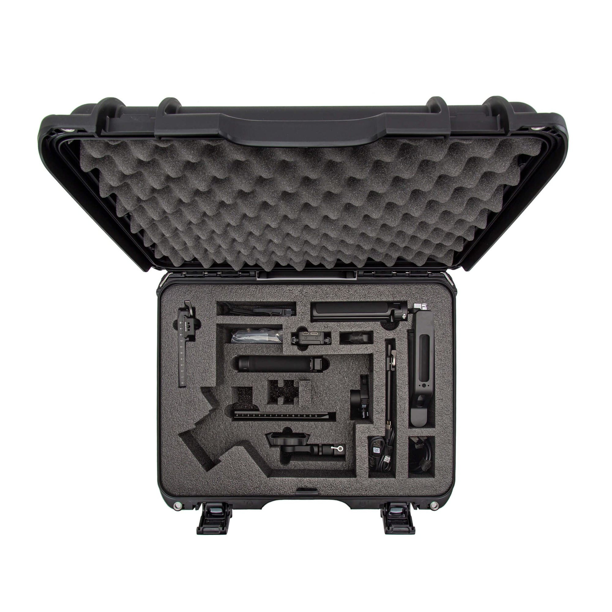 NANUK Waterproof Hard Case 930 with Foam Insert for DJI RS 3/RS 3 Pro Combo, Black
