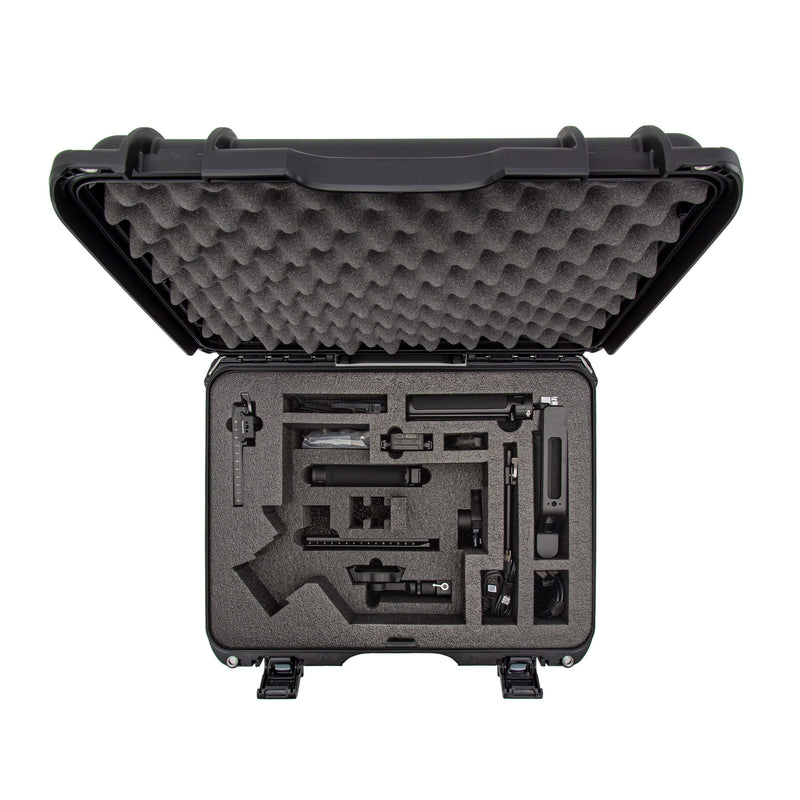 NANUK Waterproof Hard Case 930 with Foam Insert for DJI RS 3/RS 3 Pro Combo, Black