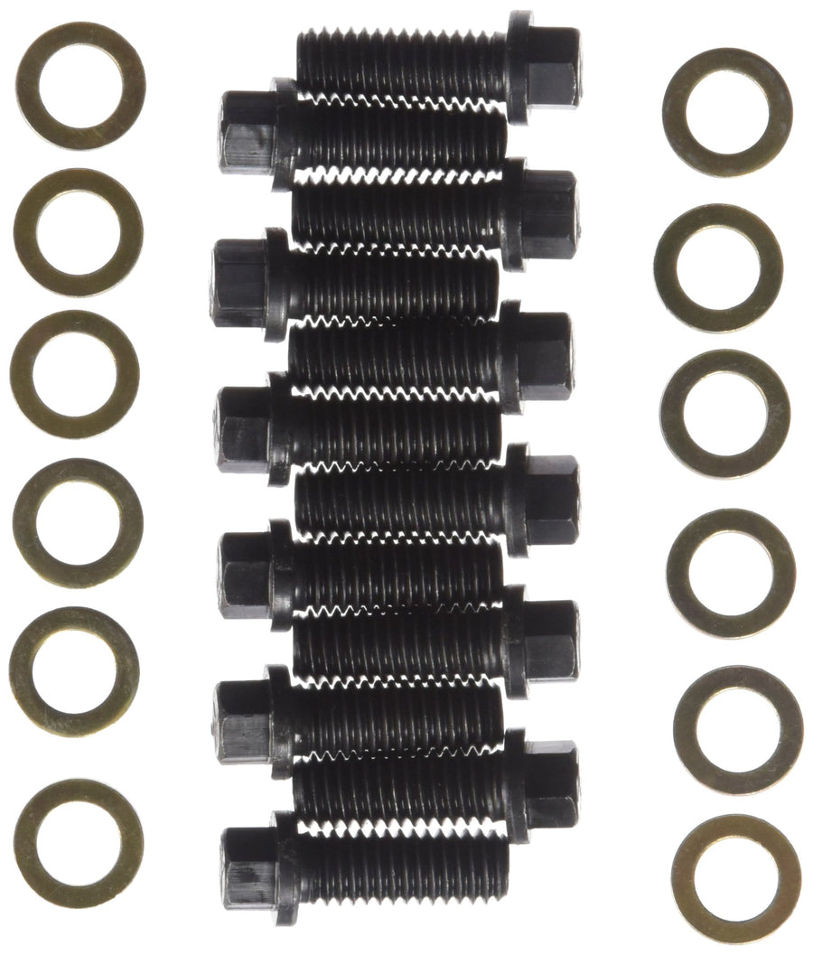 Milodon 3/8" 6-Point Hex Head Intake Bolt Kit for Small Block Chevy, Small and Big Block Chrysler 85400
