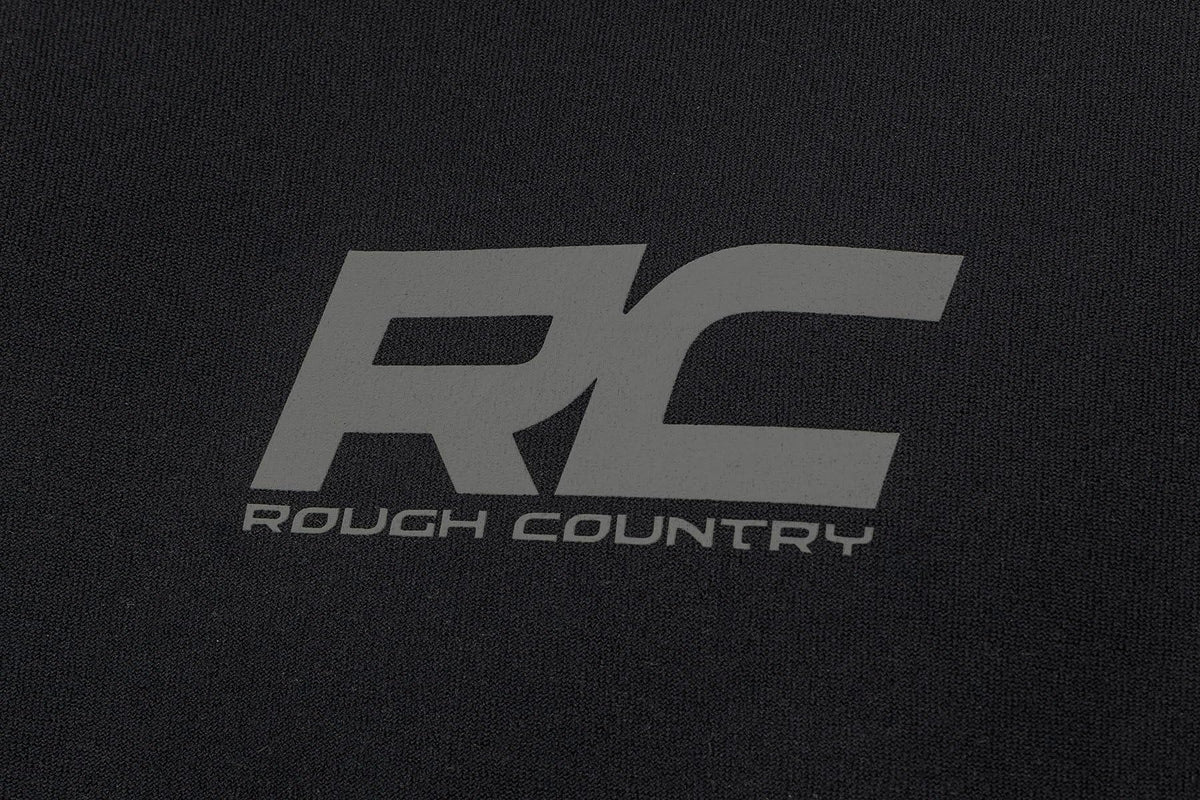Winch Cover Rough Country - Waterproof Vinyl-Lined Protection for 9500–12000 LB Winches, Shields from Dirt, Rain, Snow & UV