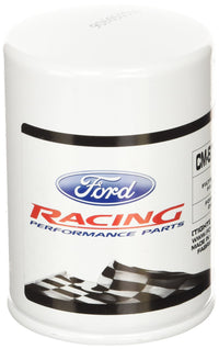 High Performance Ford Oil Filter, Canister, Screw-On, 13/16-16 in Thread, Steel, White, Each