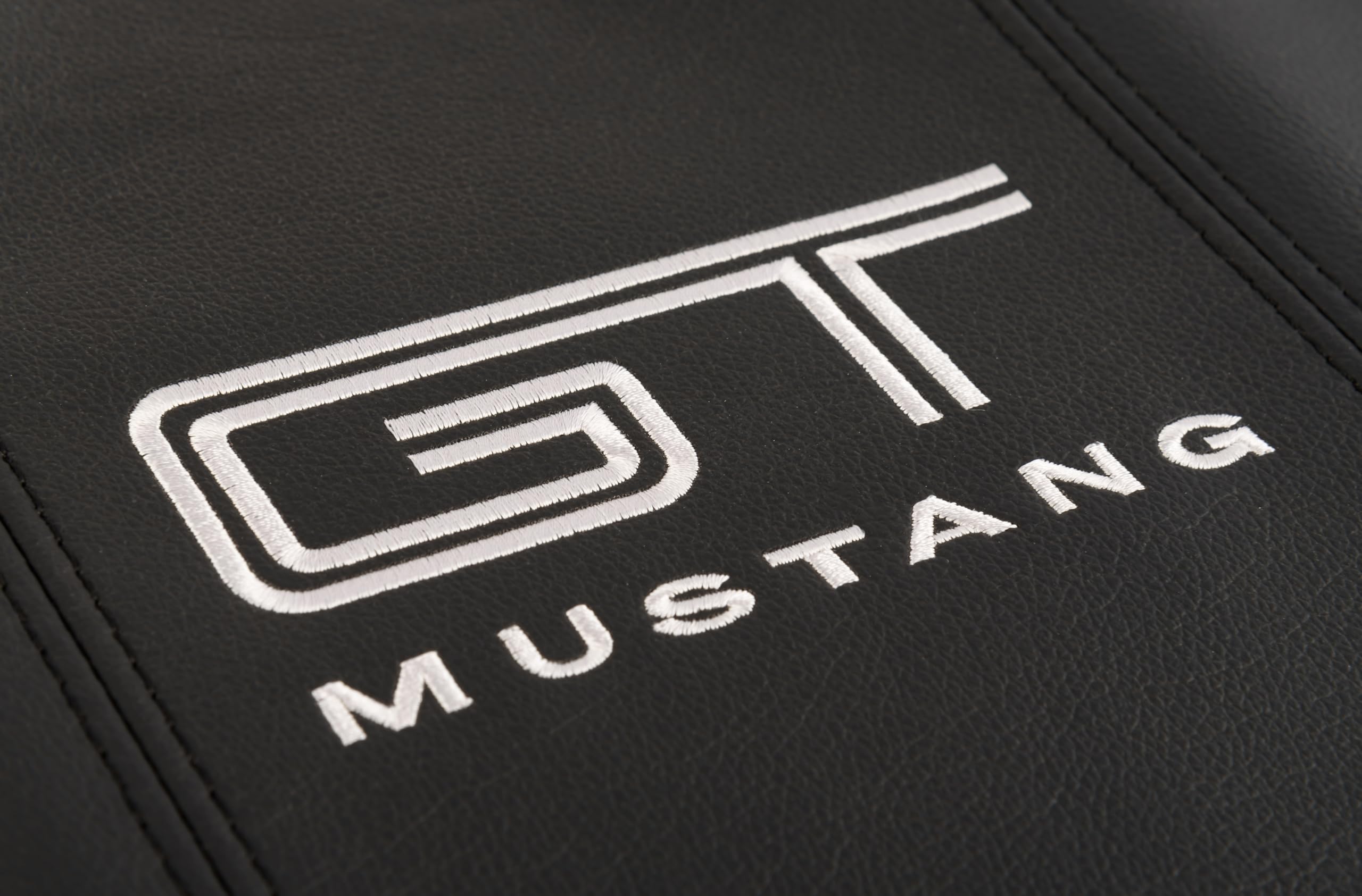 5R3Z-6306024-GT Drake Muscle Cars Console Pad Cover with GT Logo Black