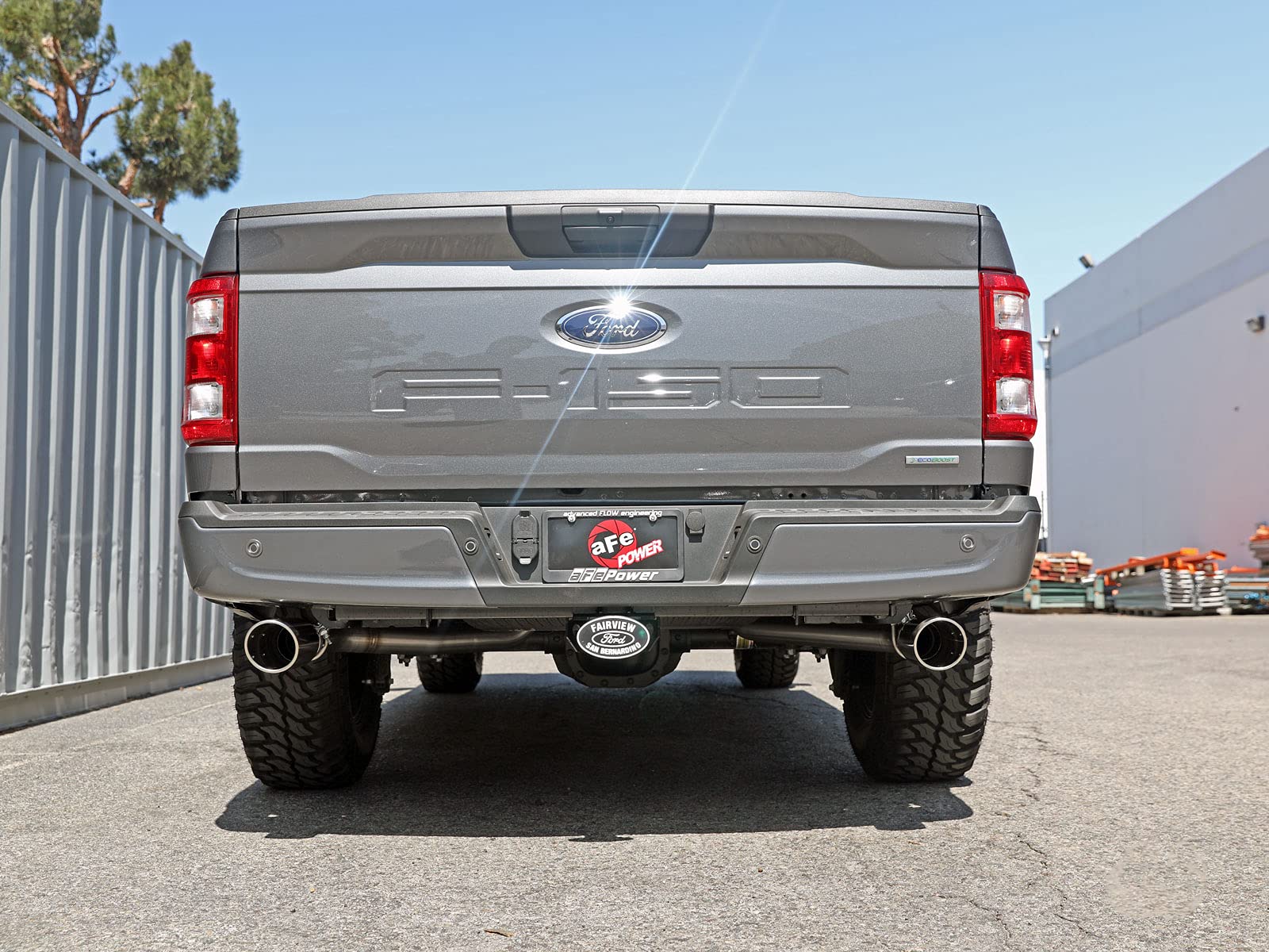 Vulcan Series aFe POWER 49-33127-P 3 IN 304 Stainless Steel Cat-Back Exhaust System w/Polished Tips, fits Ford F-150 2021 V6-2.7L/3.5L (tt)/V8-5.0L