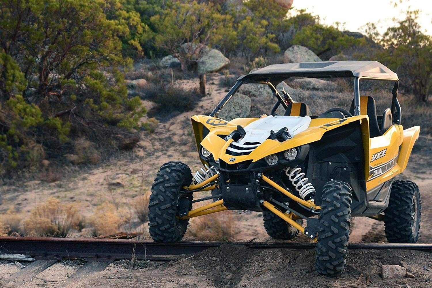 Baja Designs Sport Headlight Kit Squadron-R for Yamaha YXZ1000R 2016-21, LED Light Combo (Multi-Pattern; Clear)