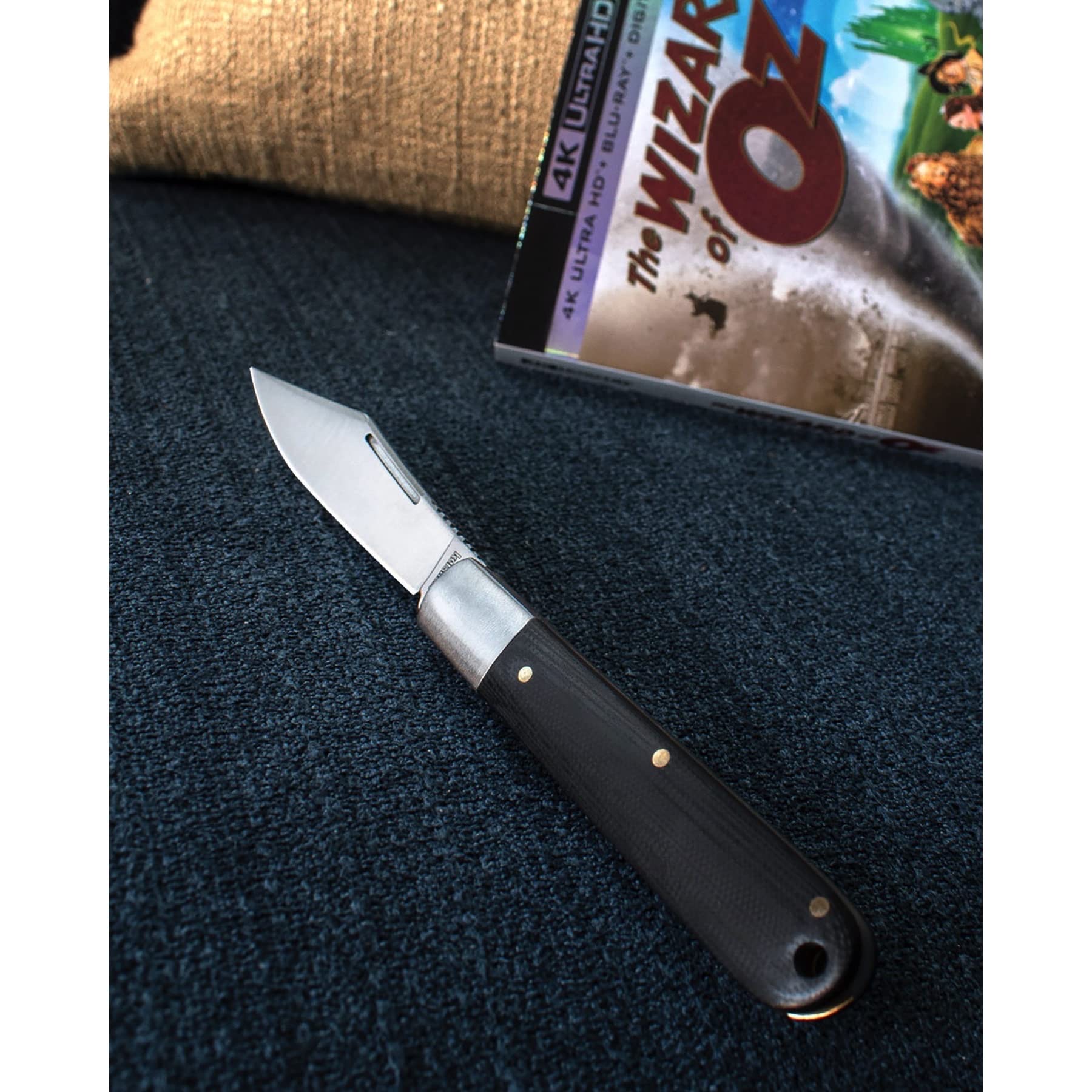 Culpepper Kershaw Folding Pocket Knife, 3.25-Inch Blade with Manual Open, Slipjoint Lock (4383)