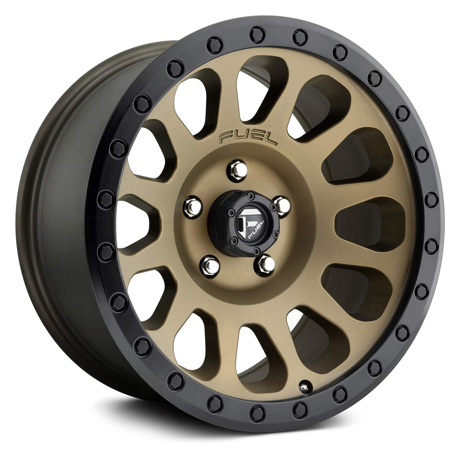 17x9 FUEL Vector D600 Bronze 5x5-12 offset