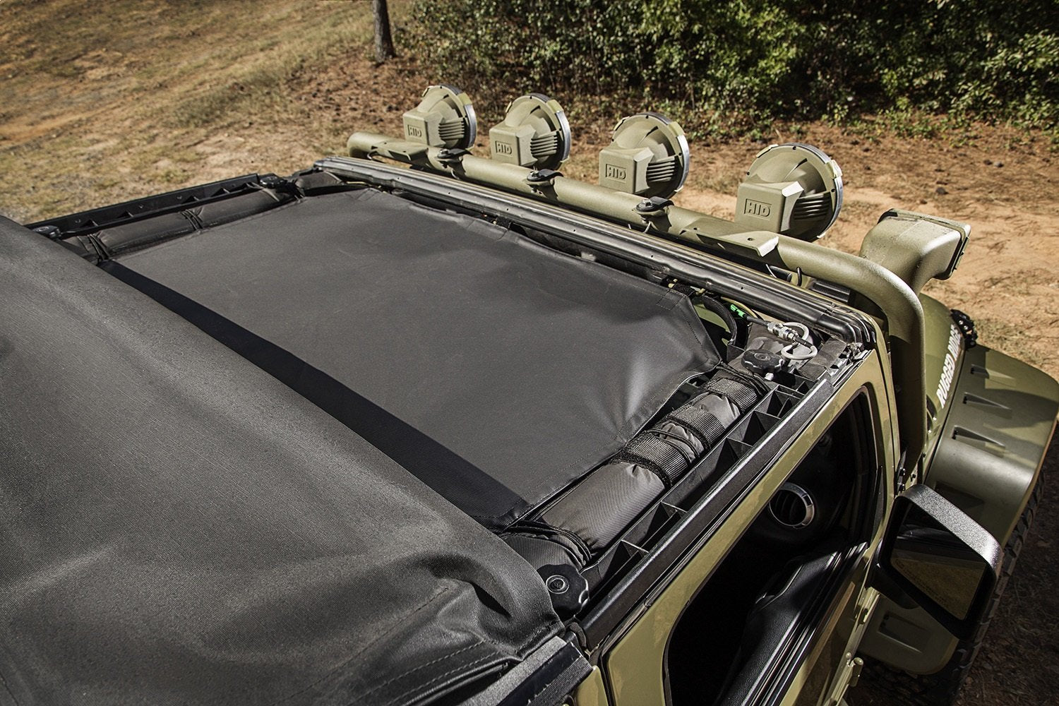 Total Eclipse Shade, Soft Top | Rugged Ridge | 13579.15 | Fits 2007-2018 Jeep Wrangler JK