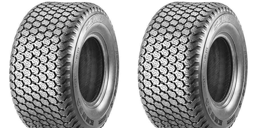 Kenda Brand (Lot of 2) 5" 11X4.00-5 11X4.00X5 Tubeless Turf Tires 4 ply Rated
