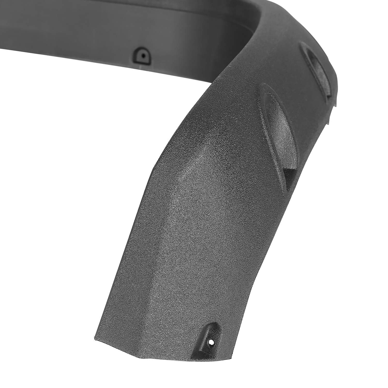 Spec-D Tuning Pocket Style 4PC Front + Rear Rugged Texture Fender Flares Compatible with 1994-2001 Dodge Ram 1500 2500 3500