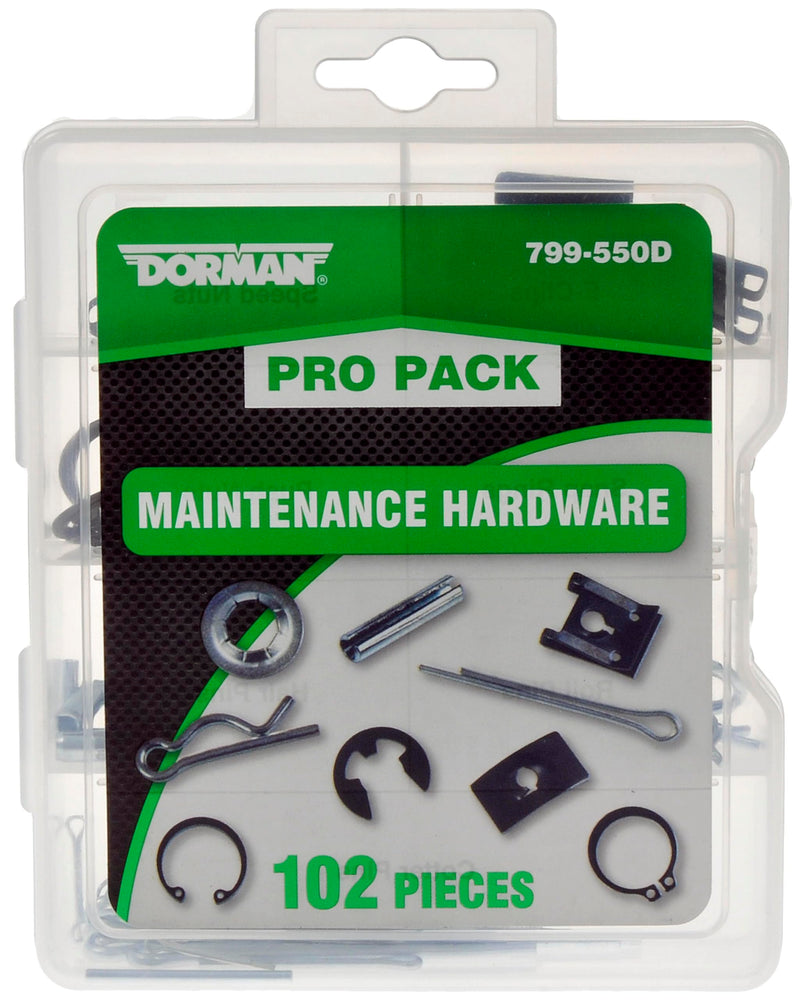 Pro Pack Dorman 799-550D Maintenance Hardware - 102 Piece Universal Fit