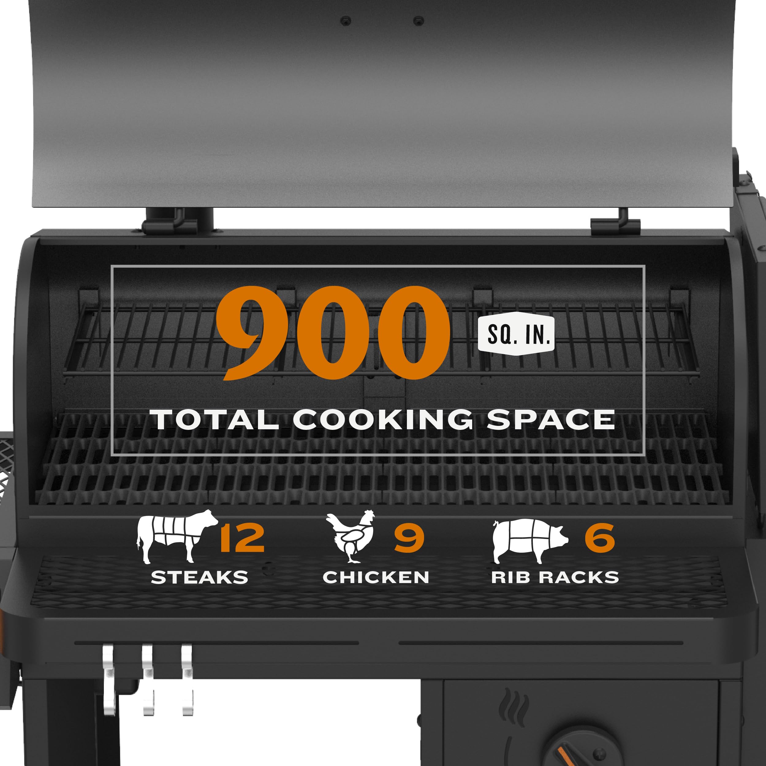 Tahoma™ Oklahoma Joe's® 900 Auto-Feed Charcoal Smoker & Grill w/Wi-Fi - 25203114