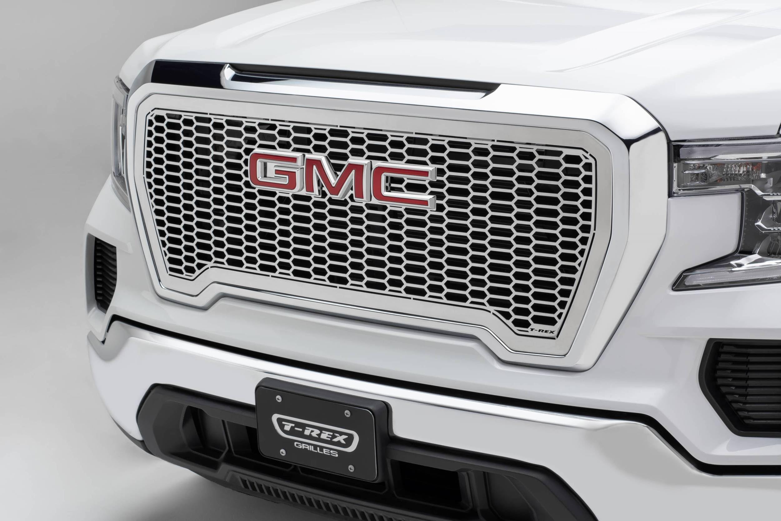 Laser X Grille, 2019-2022 GMC Sierra 1500, Polished, Stainless Steel, 1 Pc, Insert - PN #7712280