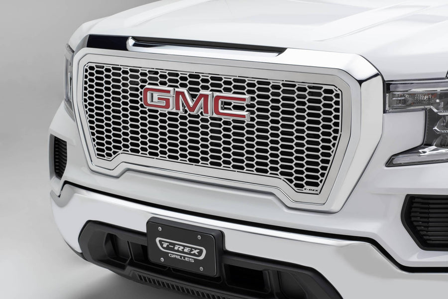 Laser X Grille, 2019-2022 GMC Sierra 1500, Polished, Stainless Steel, 1 Pc, Insert - PN #7712280