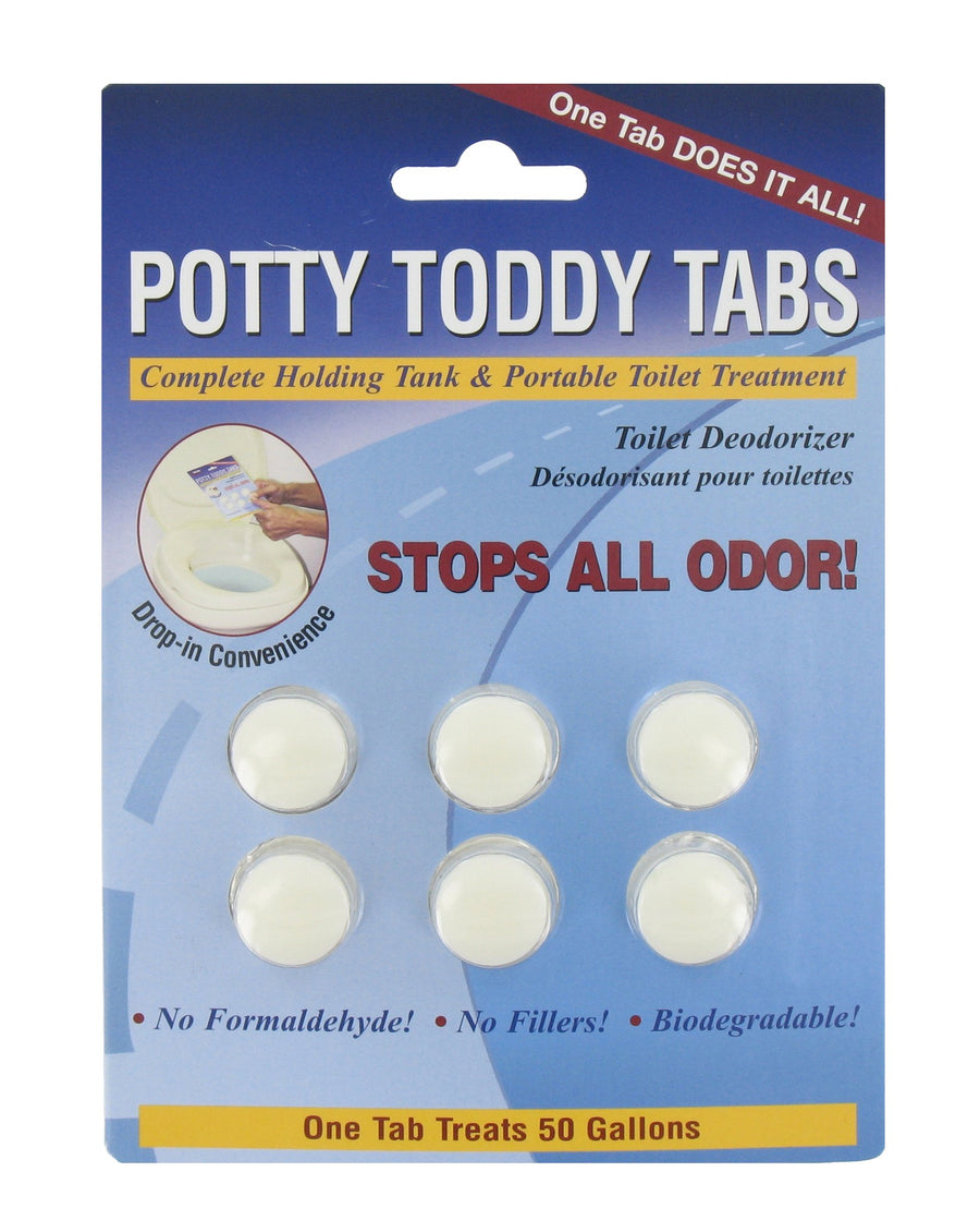 Potty Toddy Tabs Valterra Q5000VP - 6/Card