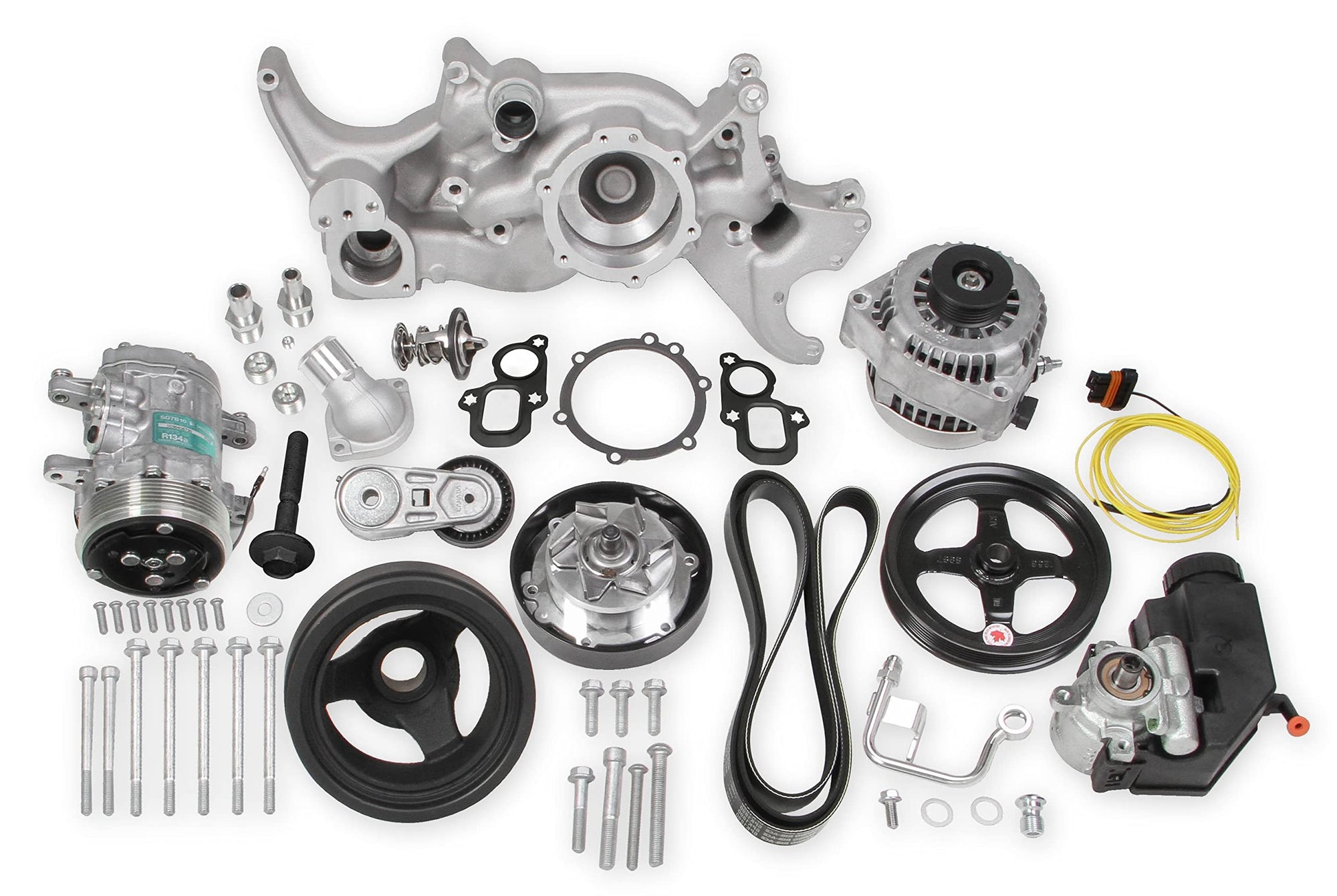 Holley 20-205 Complete Mid-Mount Accessory System for LT Engines