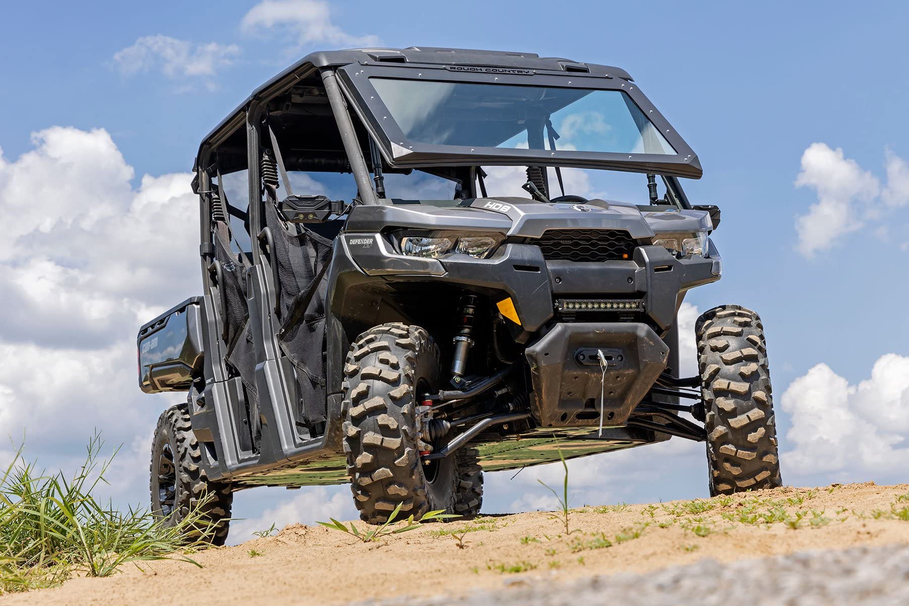 Rough Country Monotube Front Coilover Shocks for Can-Am Defender - 301003