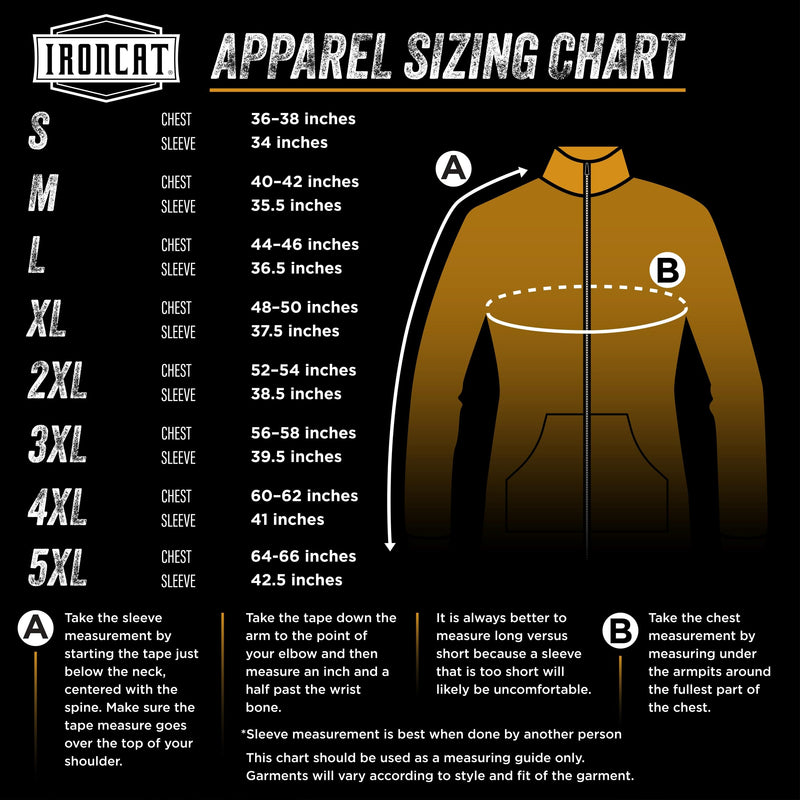FR Welding Jacket IRONCAT Standard, Green, XX-Large, 7050/2XL