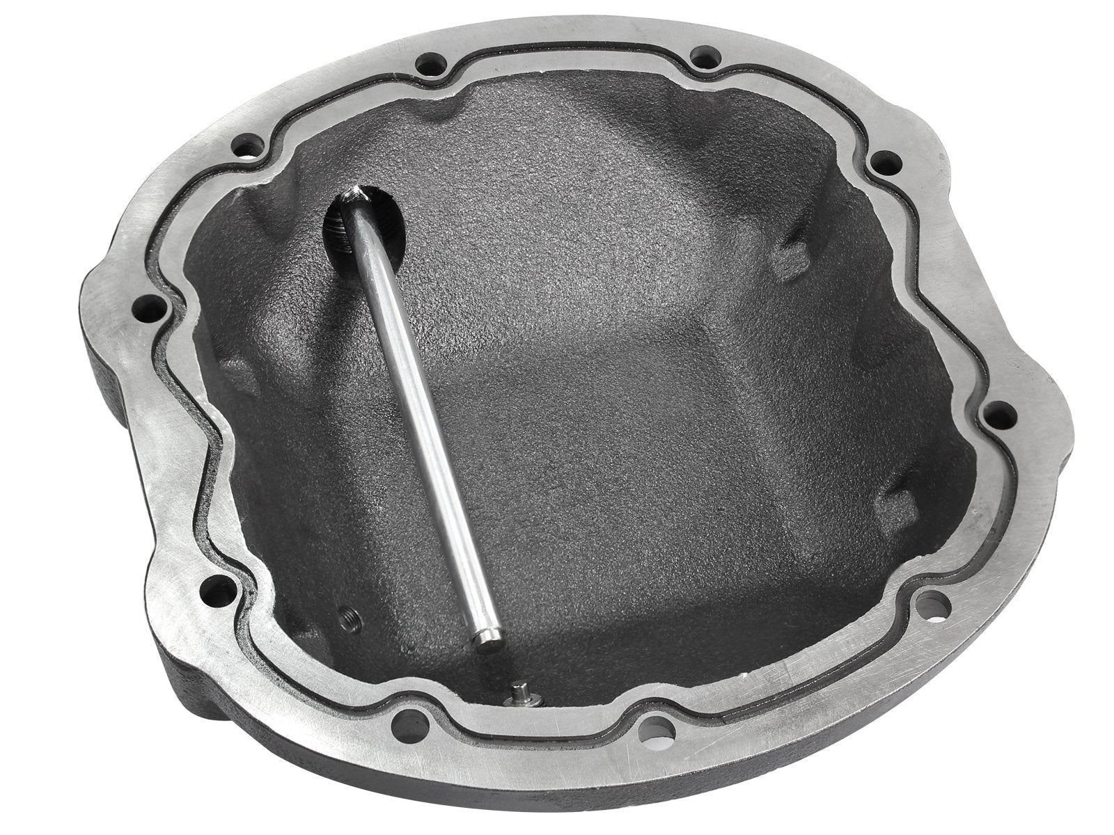 aFe POWER Rear Differential Cover Pro Series Black w/Machined Fins - #46-70192 - Jeep Wrangler (TJ/JK) 97-18