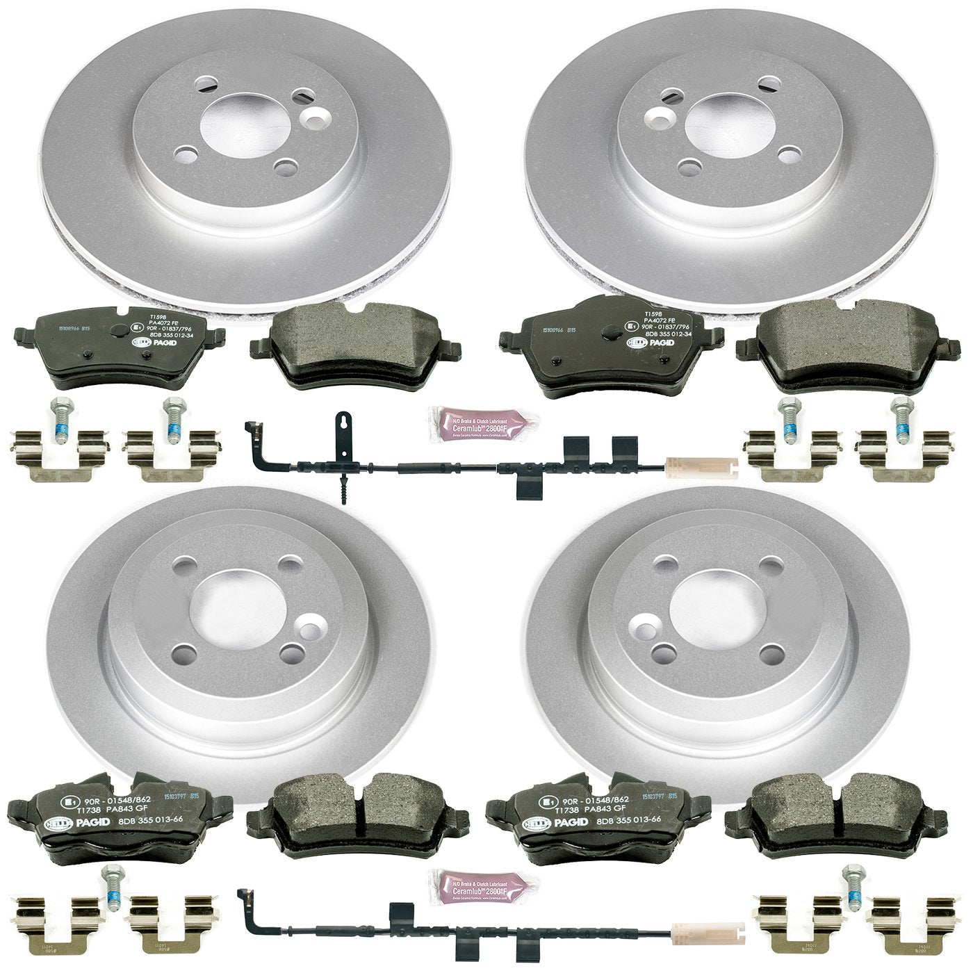 Euro-Stop Power Stop Brake Kit For Mini Cooper 2007-2010 [Model Specific]
