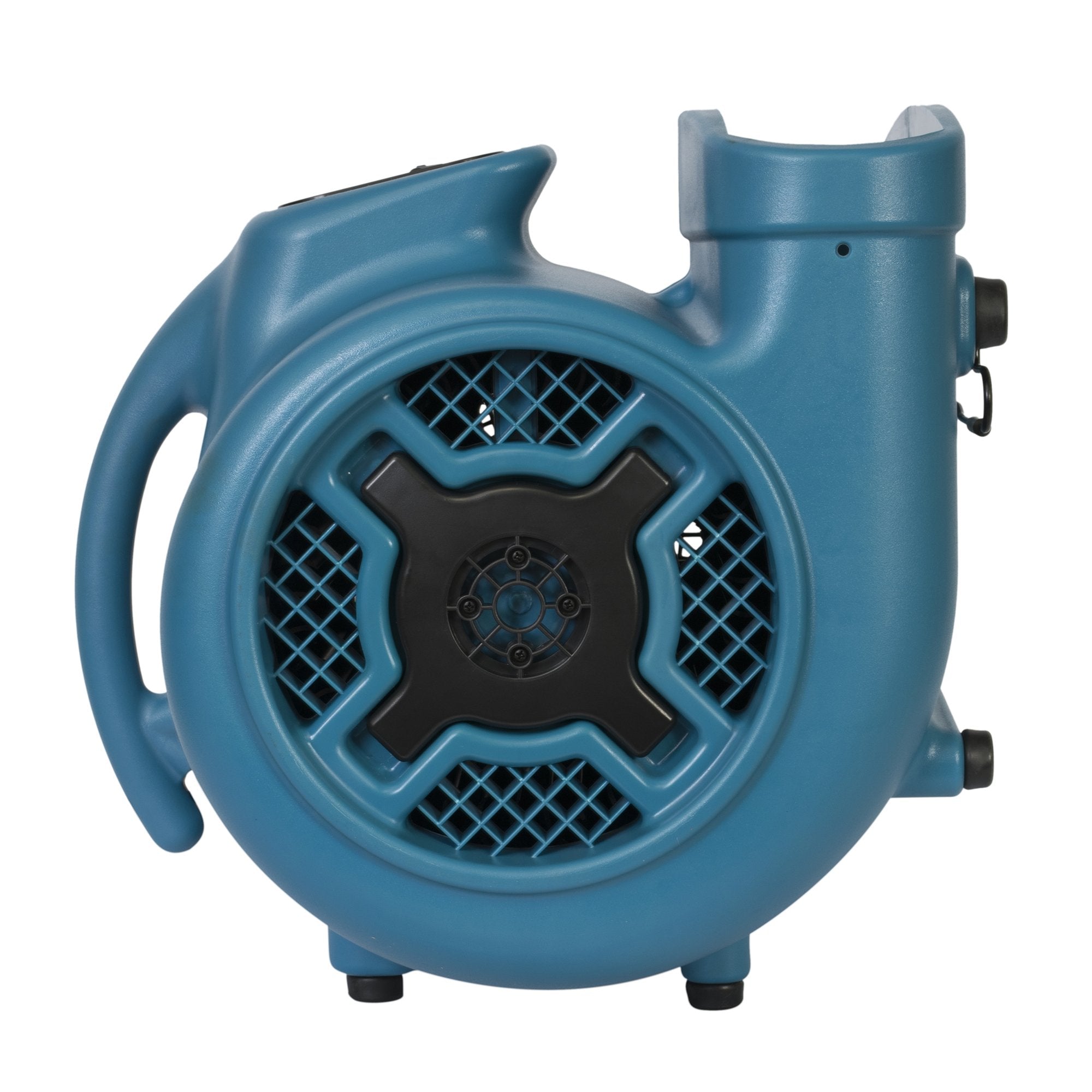 XPOWER 1 HP X-830 Pro 3600 CFM Centrifugal Air Mover, Carpet Dryer, Floor Fan, Blower, for Water Damage Restoration, Janitorial, Plumbing, Home Use Blue
