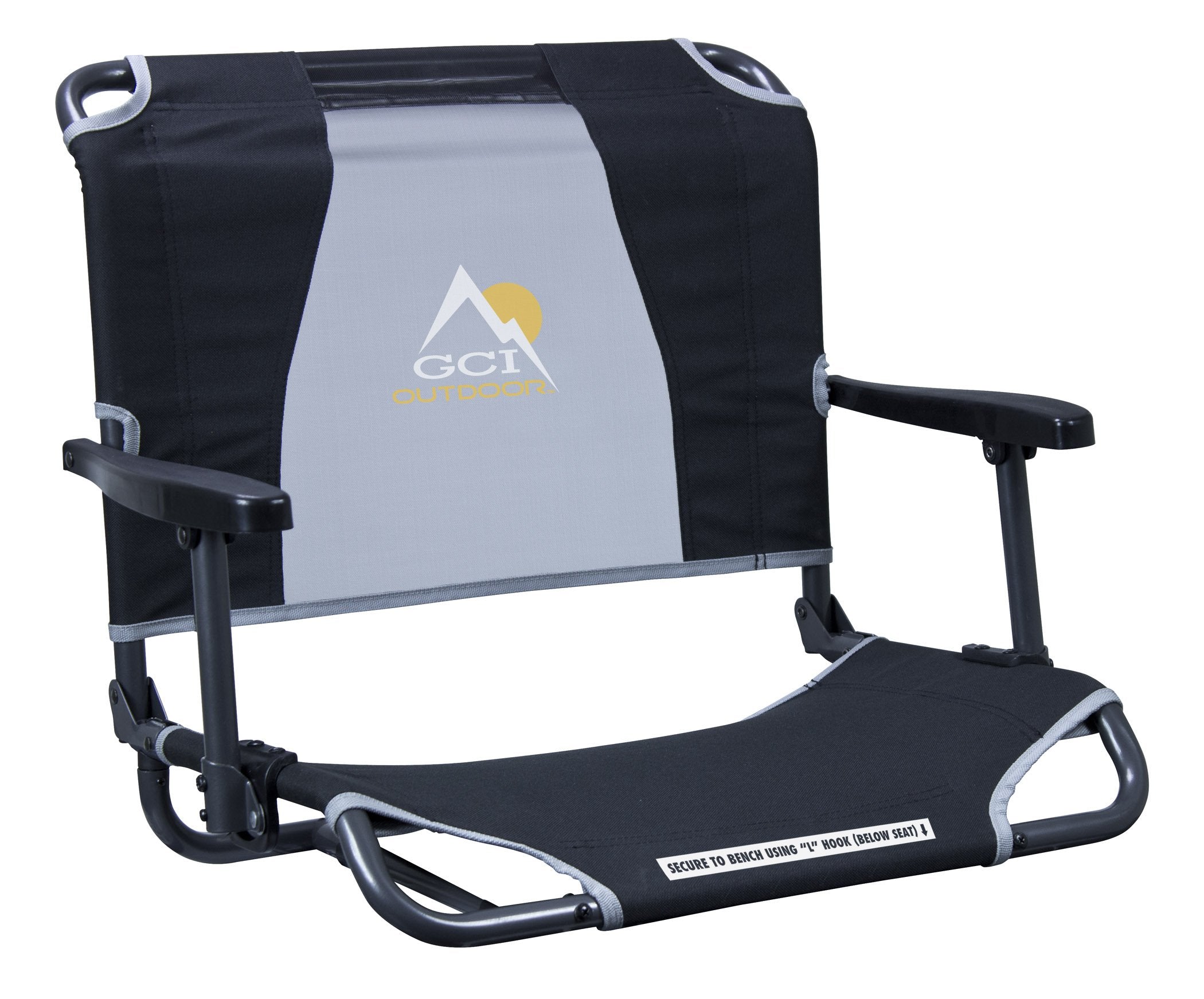 Big Comfort GCI Outdoor Stadium Chair with Armrests